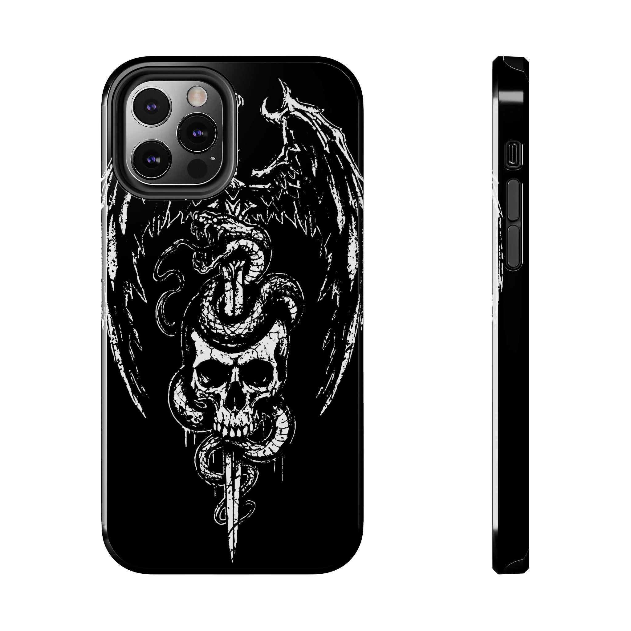 Snake Sword Cell Phone Case Tough Phone Cases