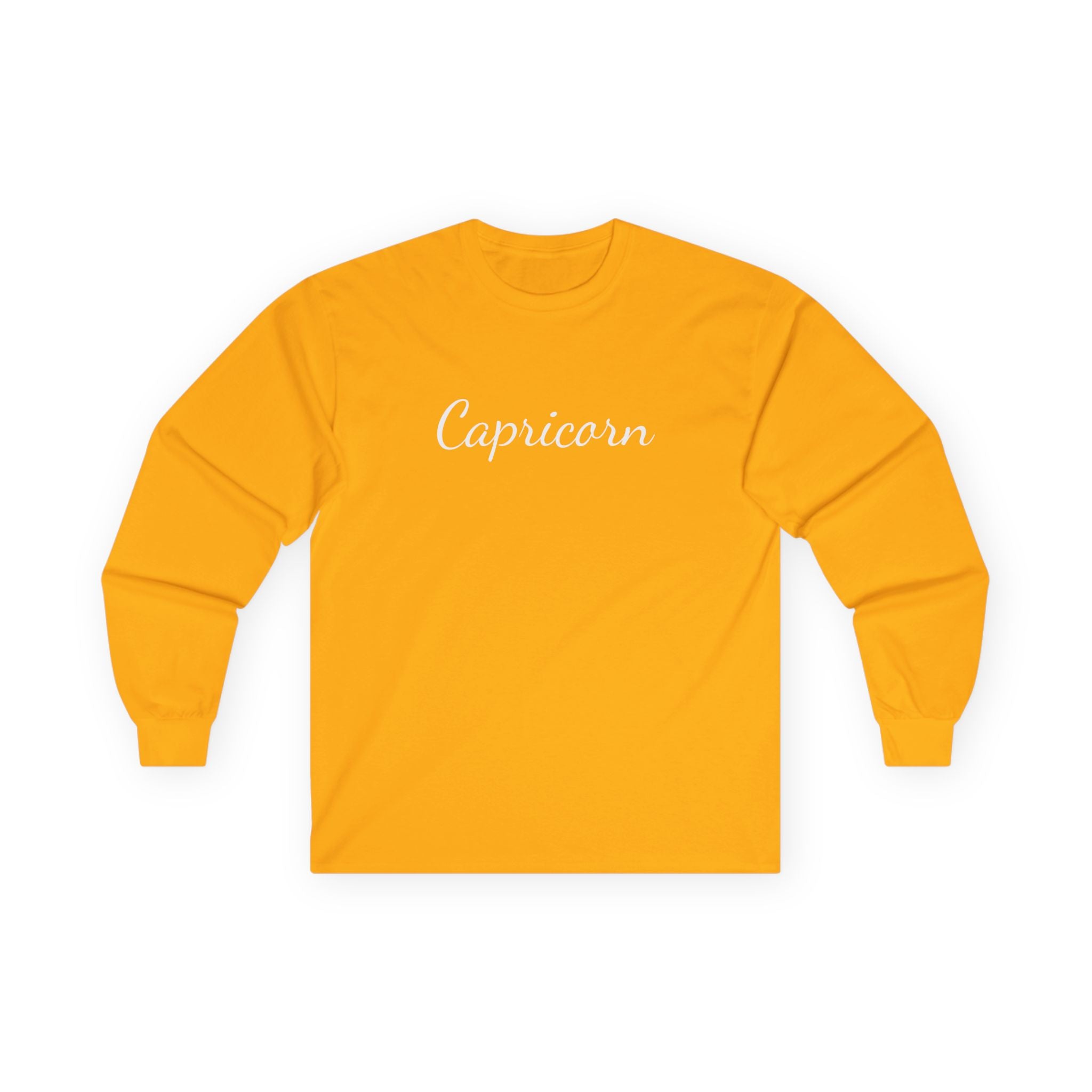 Capricorn - Unisex Ultra Cotton Long Sleeve Tee #zodiac #tarot