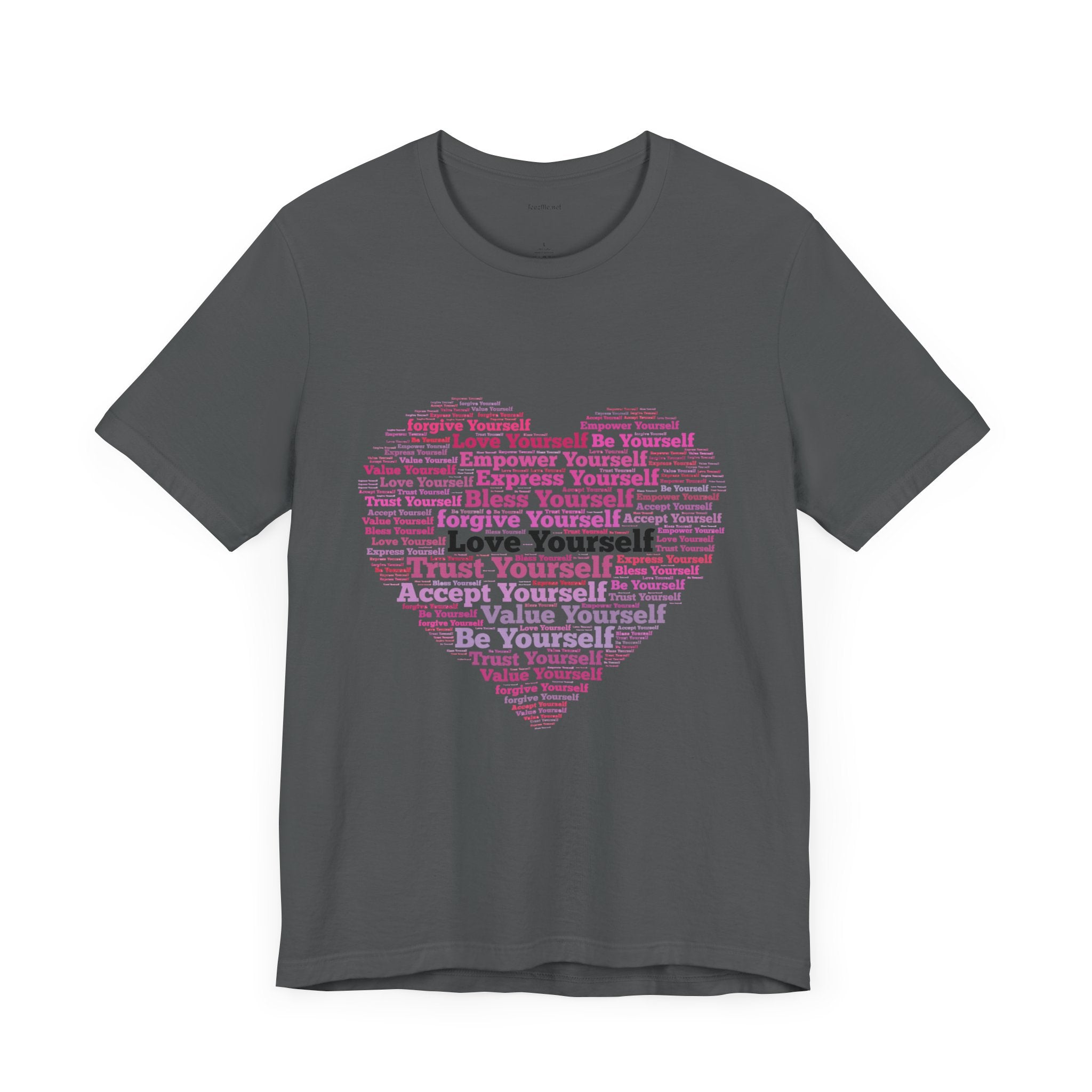 Love - Trust - Accept Yourself- Unisex Jersey Short Sleeve Tee