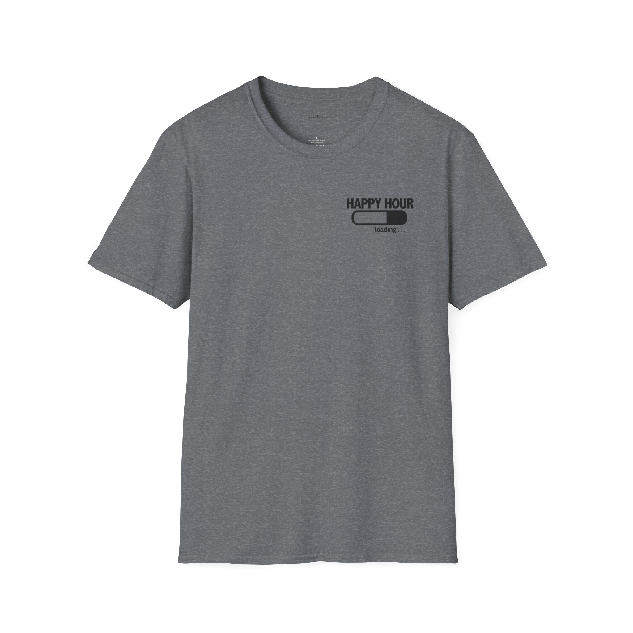 Happy Hour - Unisex Softstyle T-Shirt 100% Cotton Graphic