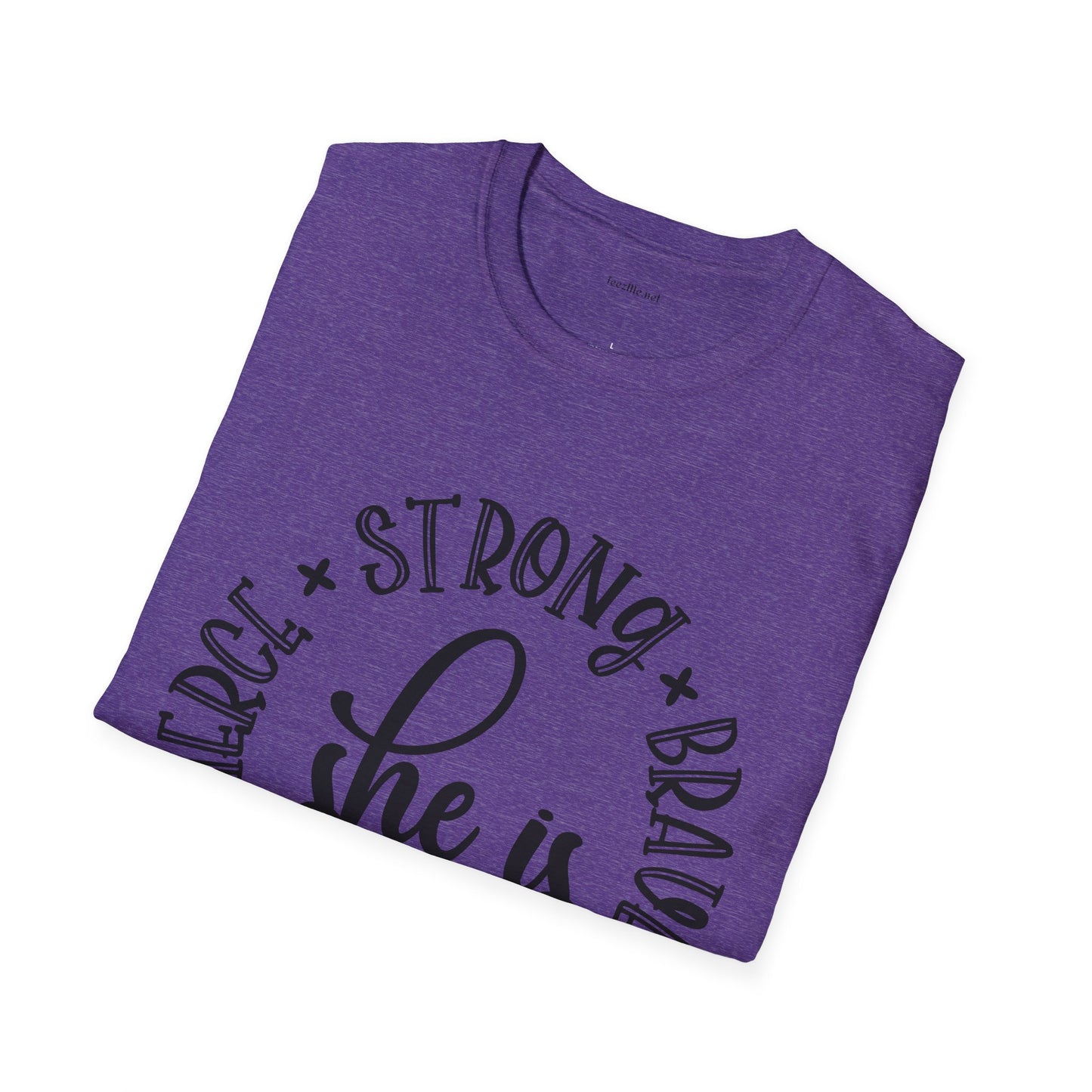 She is Strong - Unisex Softstyle T-Shirt 100% Cotton Graphic
