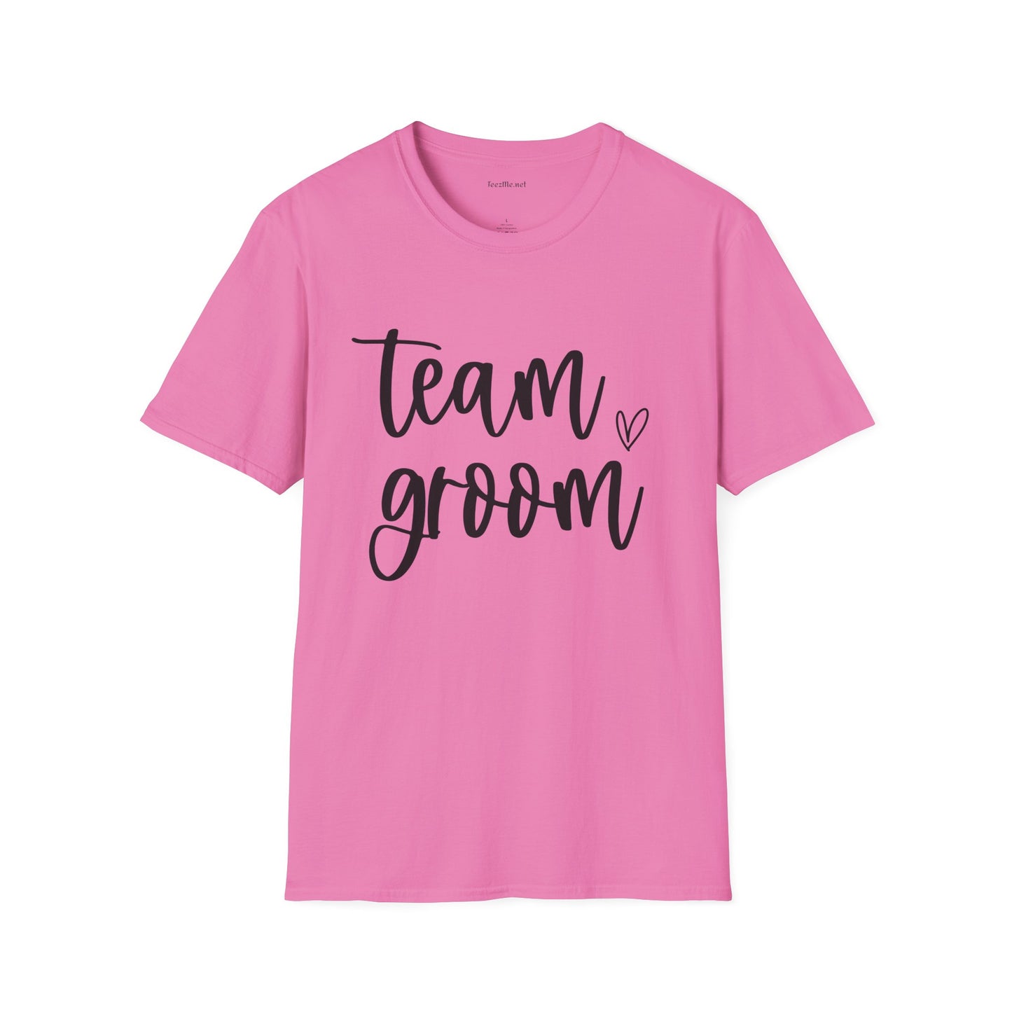 Team Groom Unisex Softstyle T-Shirt 100% Cotton Graphic Bridal Party