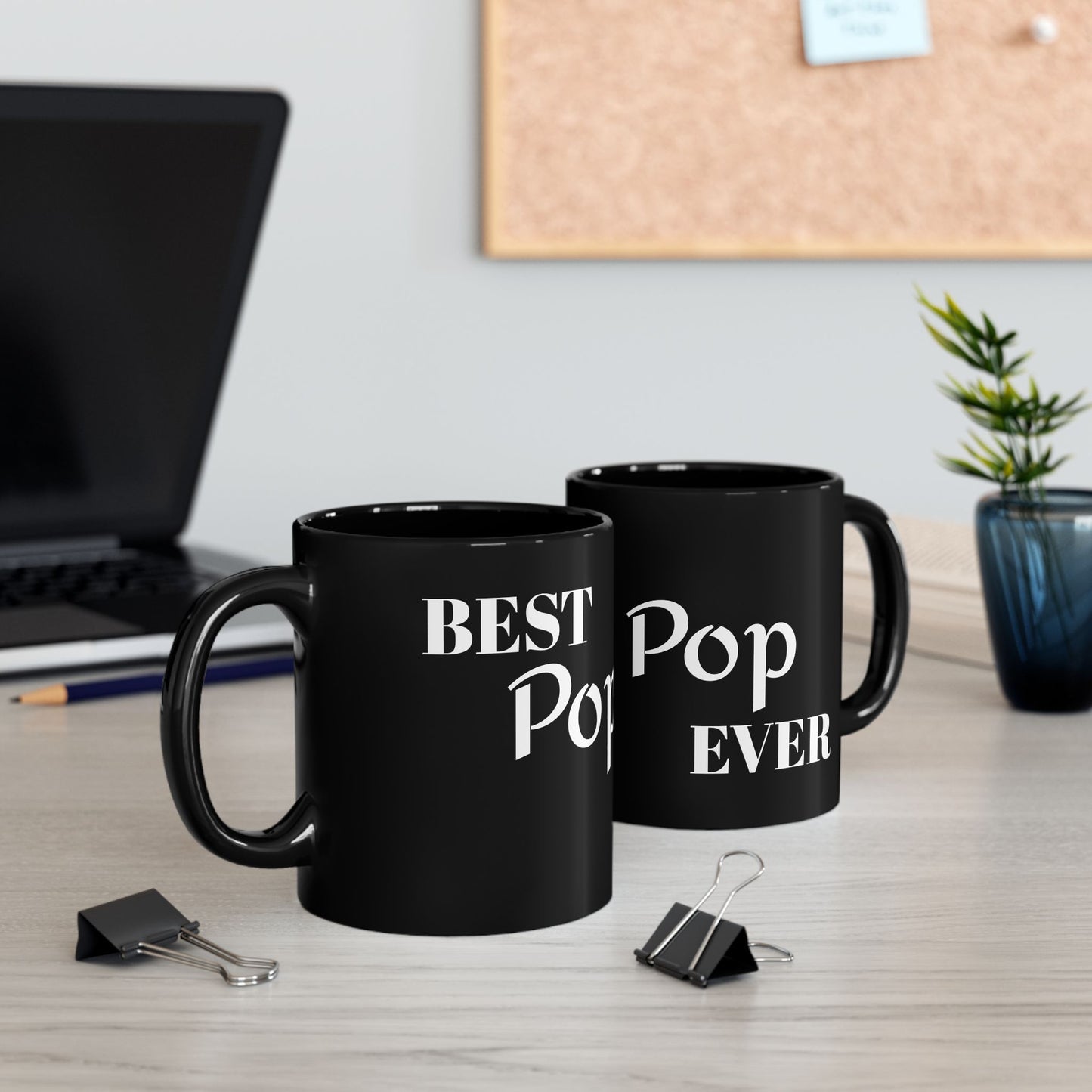 Best Pop Pop - Black Mug (11oz, 15oz) #Coffee #Tea