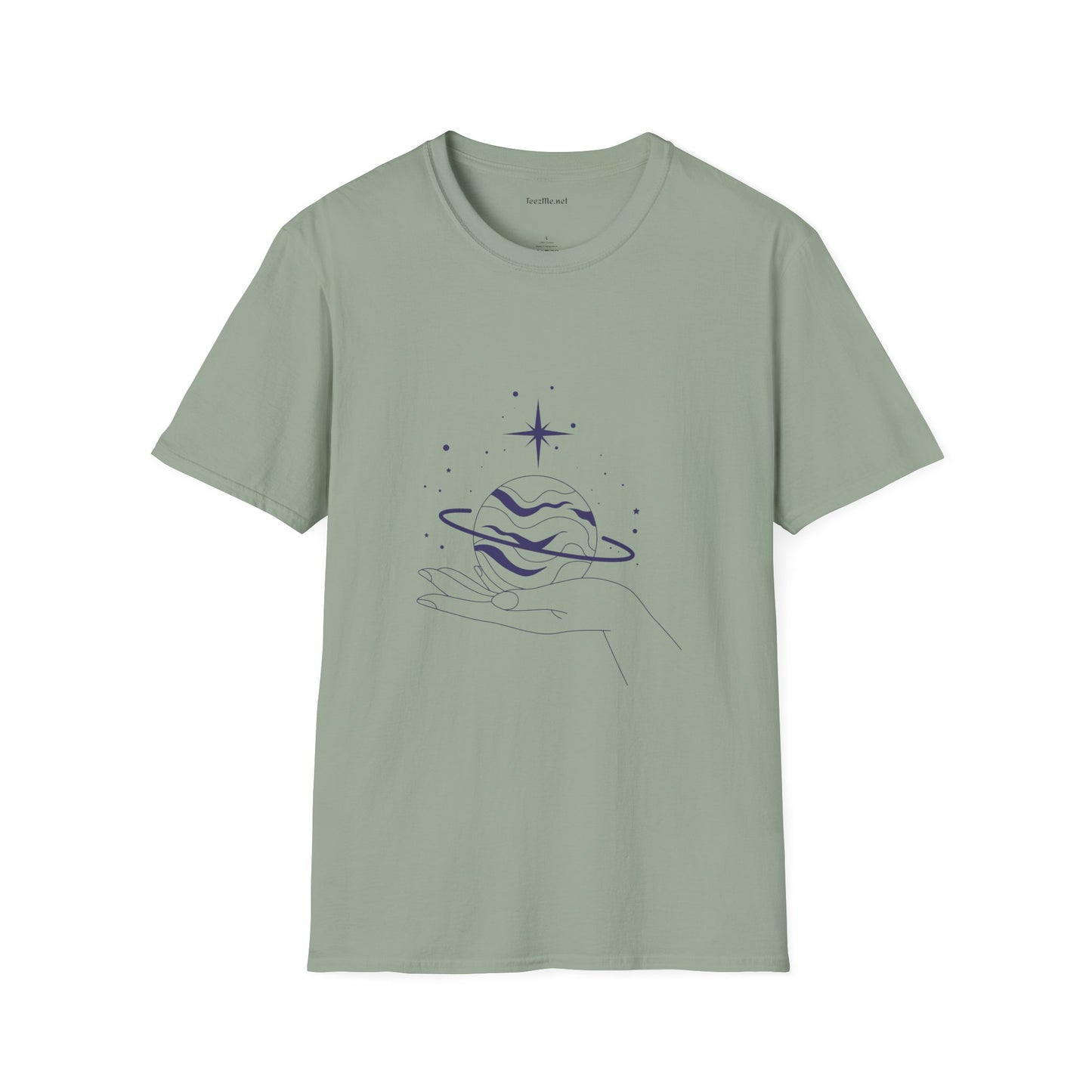 Mystic Woman (image) - Unisex Softstyle T-Shirt 100% Cotton Graphic
