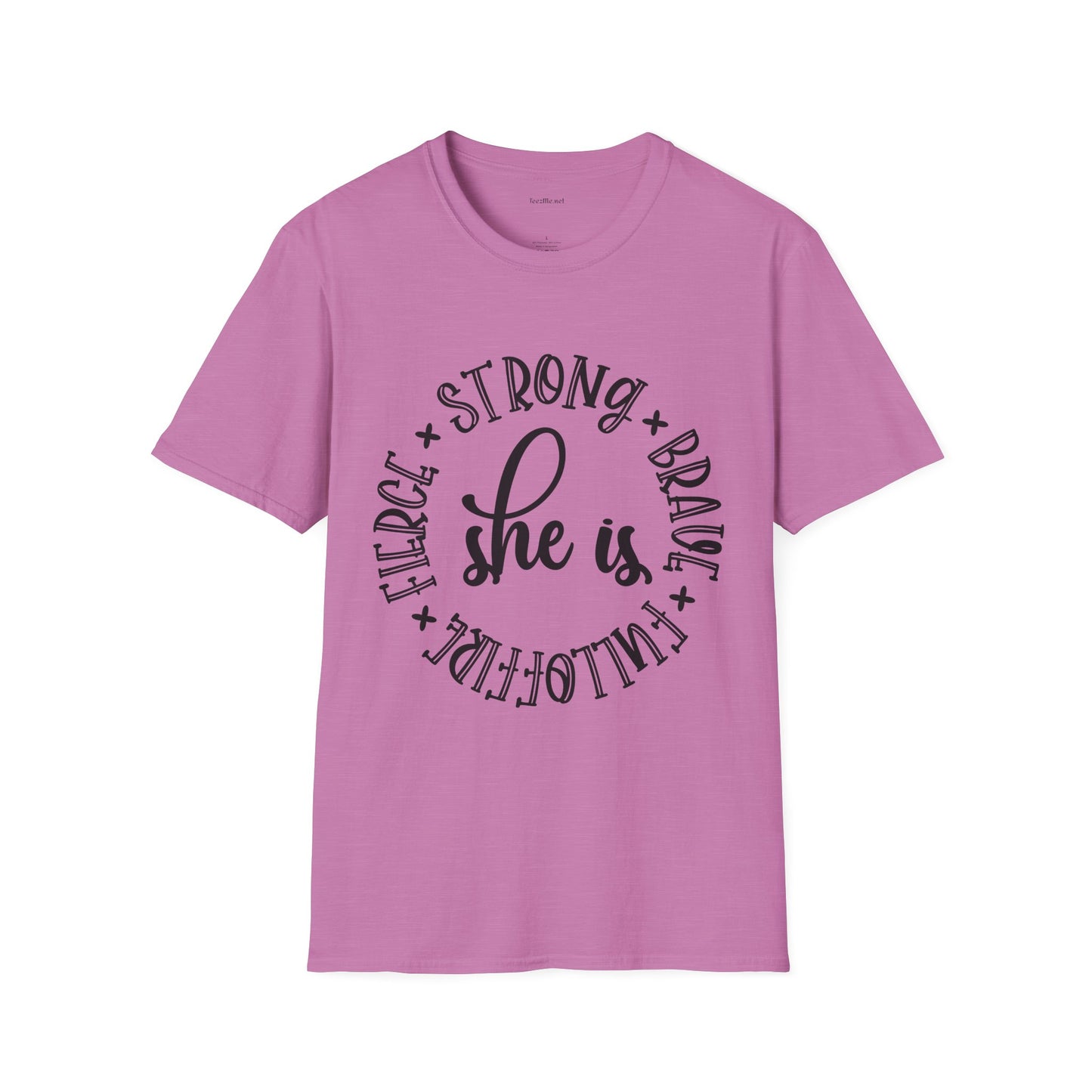 She is Strong - Unisex Softstyle T-Shirt 100% Cotton Graphic