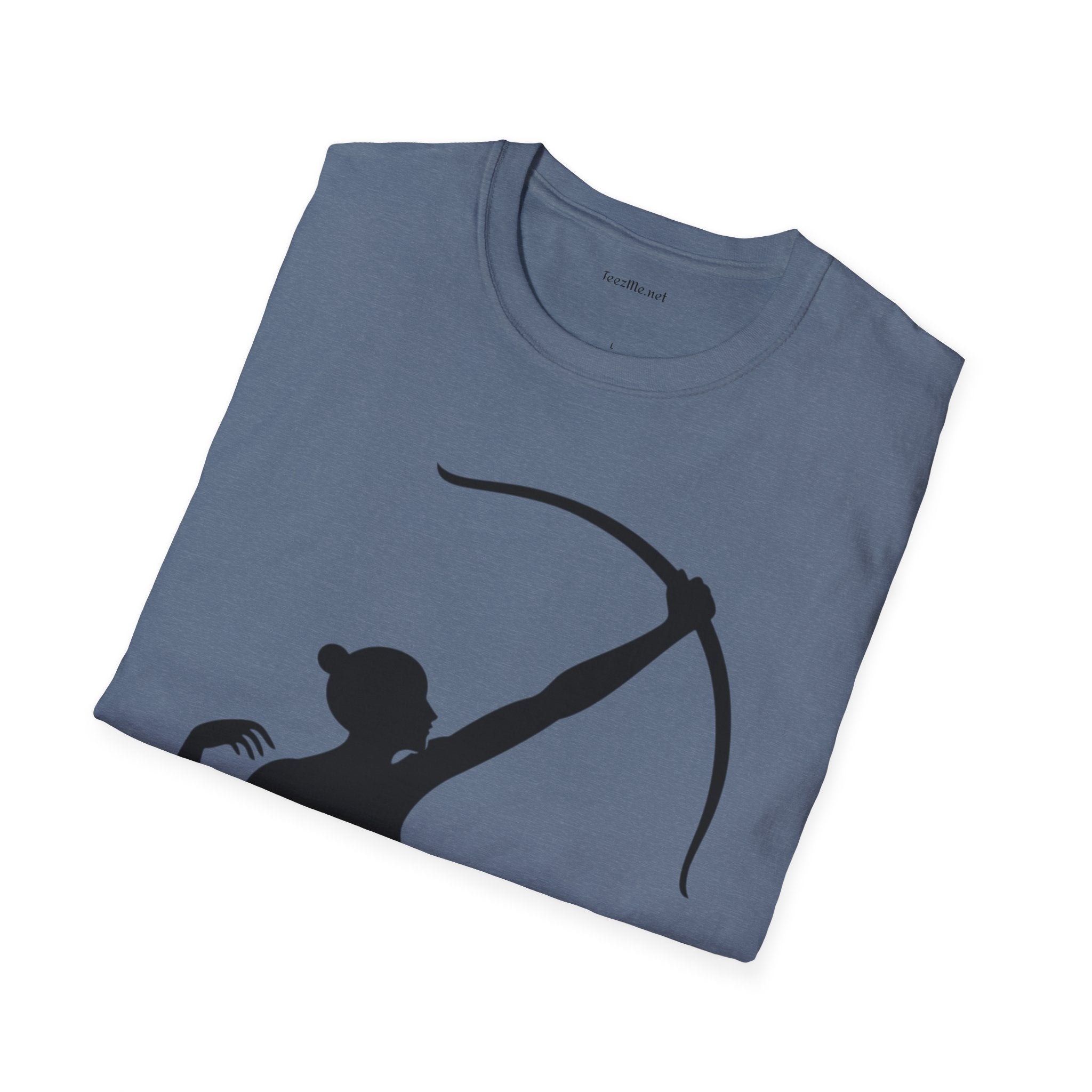 Female Archer Unisex Softstyle T-Shirt 100% Cotton Graphic