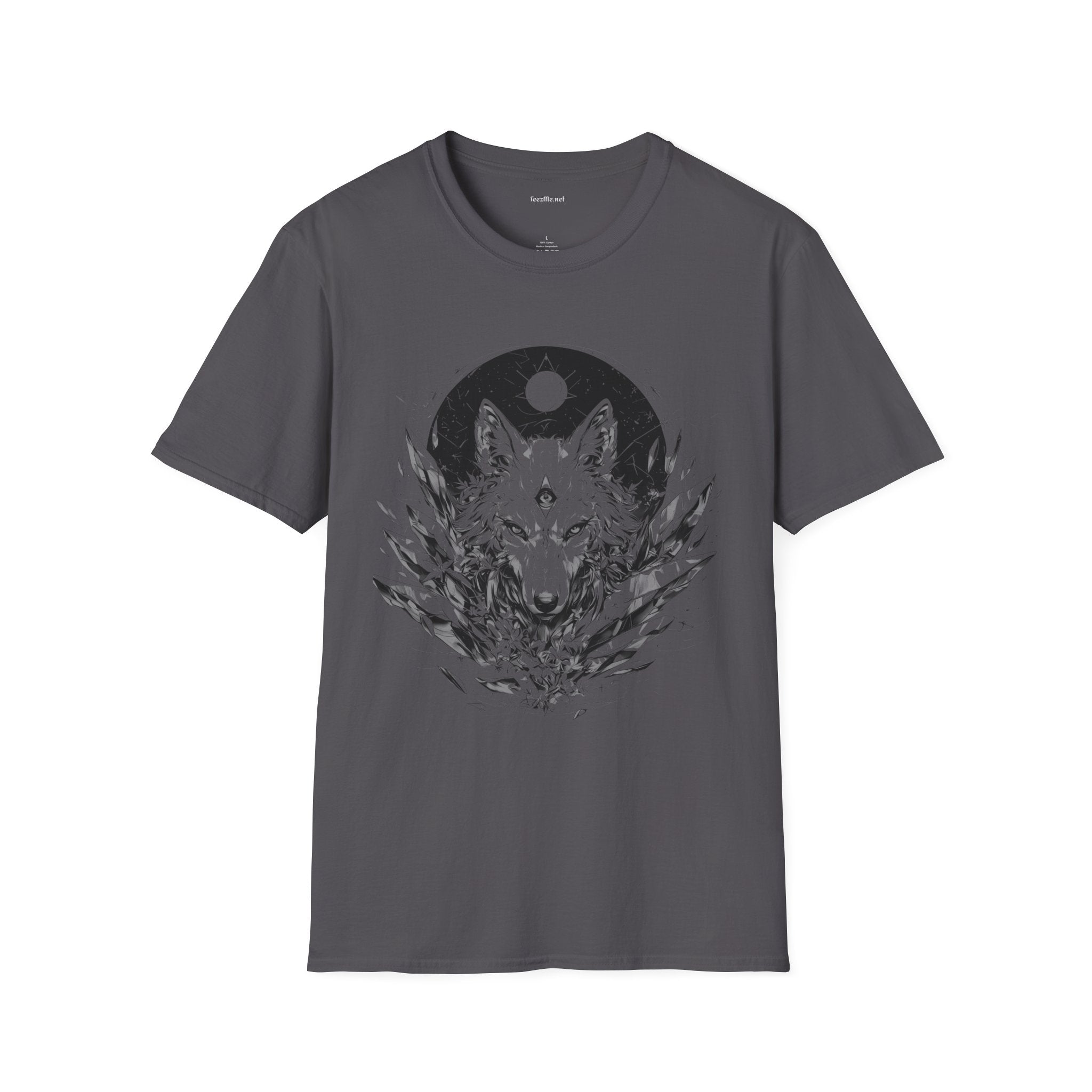 Wolf Spirit - Unisex Softstyle T-Shirt 100% Cotton Graphic