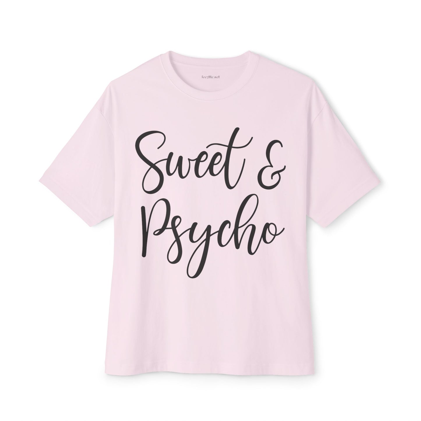 Sweet & Psycho 01 Unisex Oversized Boxy Tee