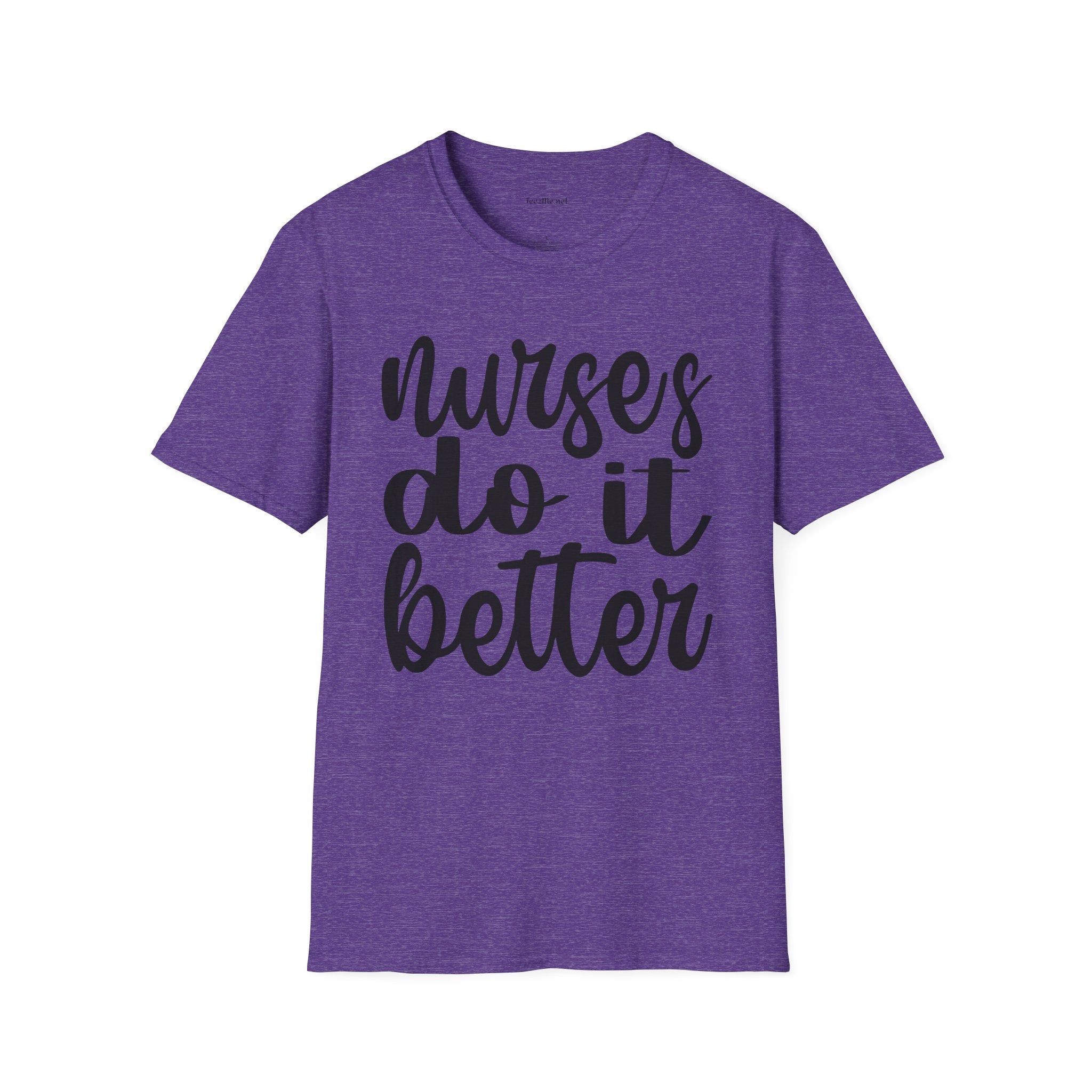Nurses Do It Better 01 Unisex Softstyle T-Shirt 100% Cotton Graphic