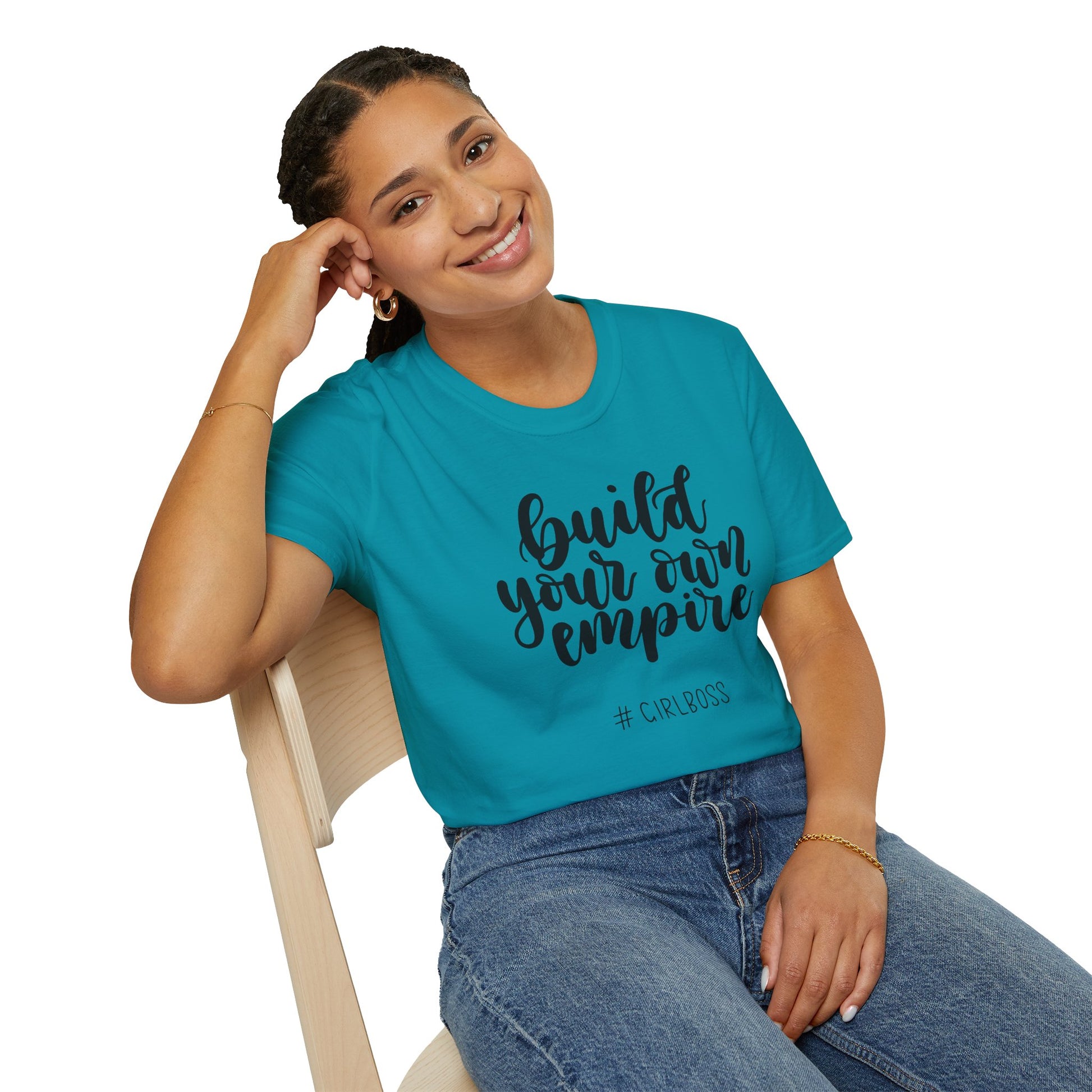 Build your own Empire  - Unisex Softstyle T-Shirt 100% Cotton Graphic