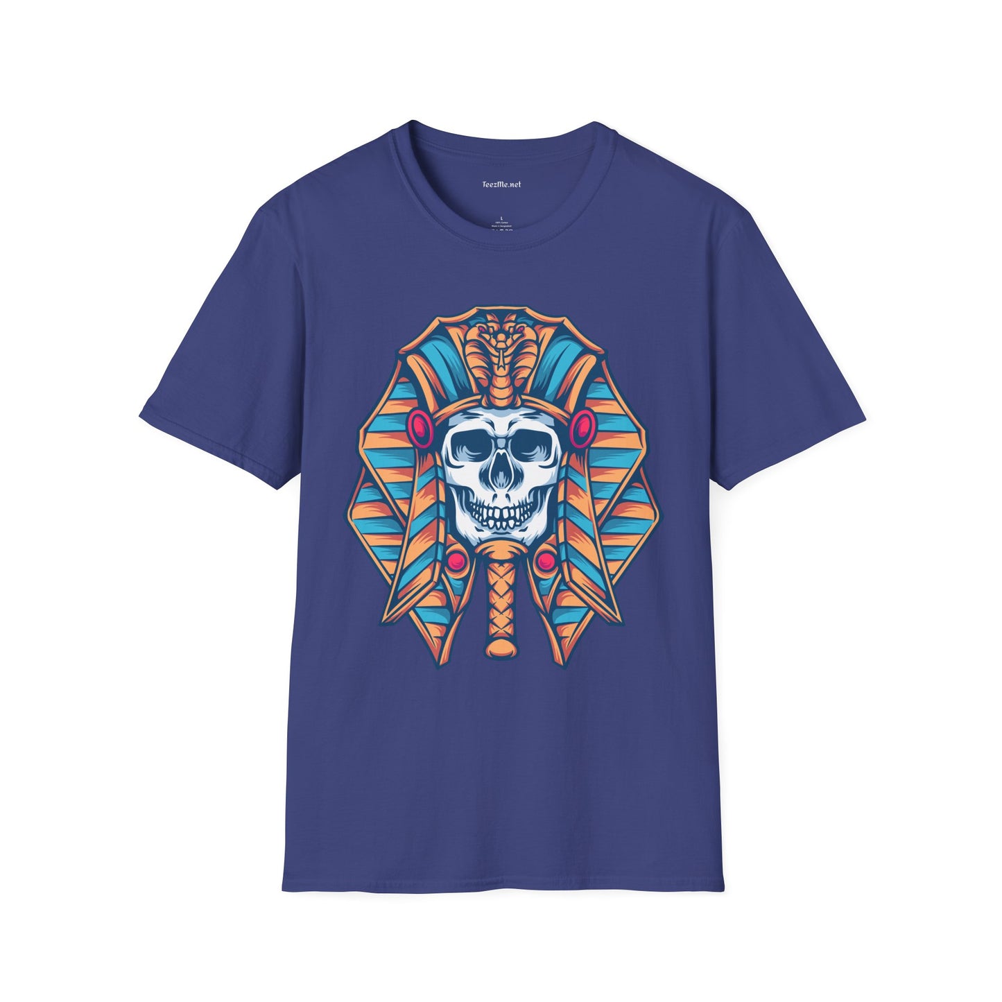 Egyptian Skull Unisex Softstyle T-Shirt 100% Cotton