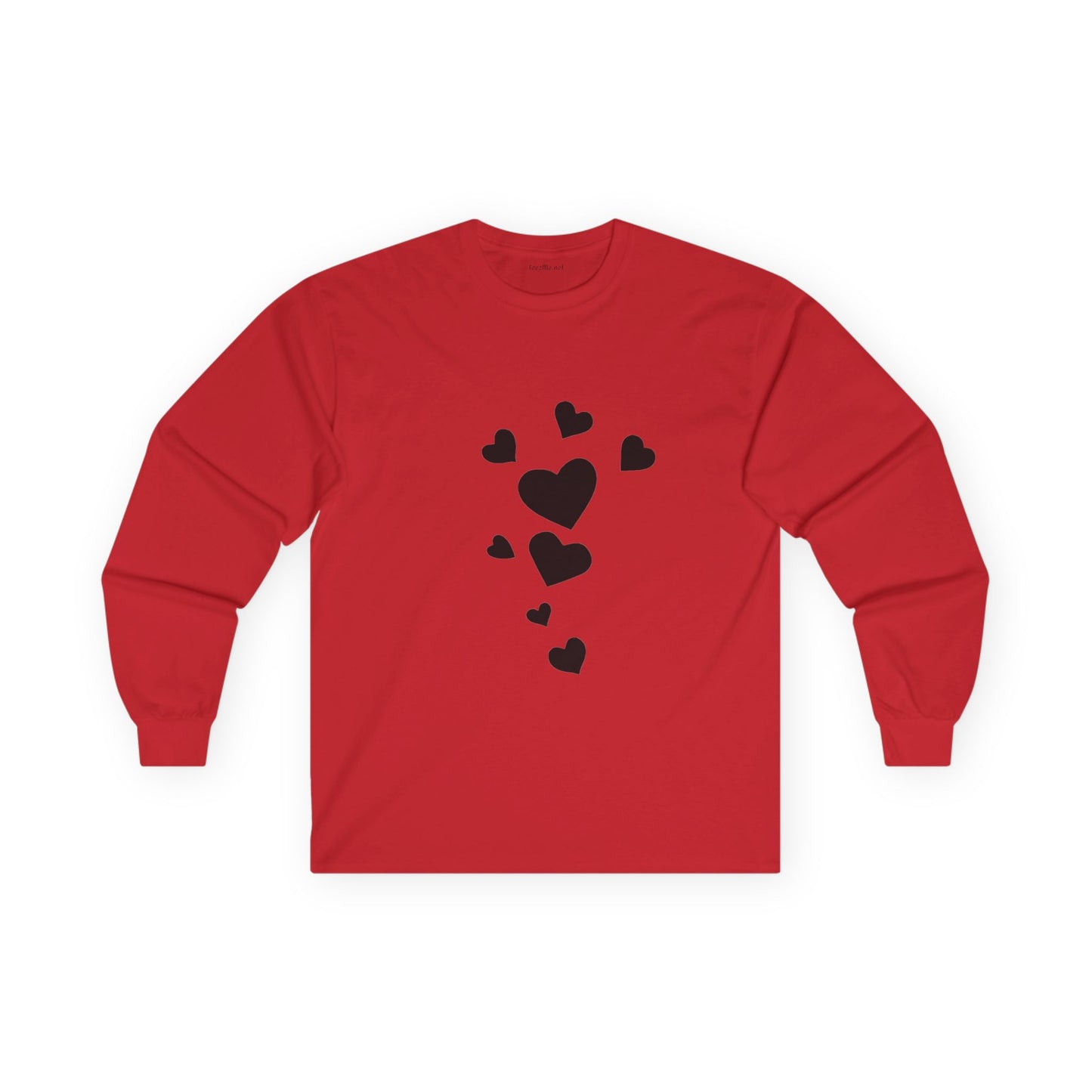 Black Hearts - Ultra Cotton Long Sleeve Tee