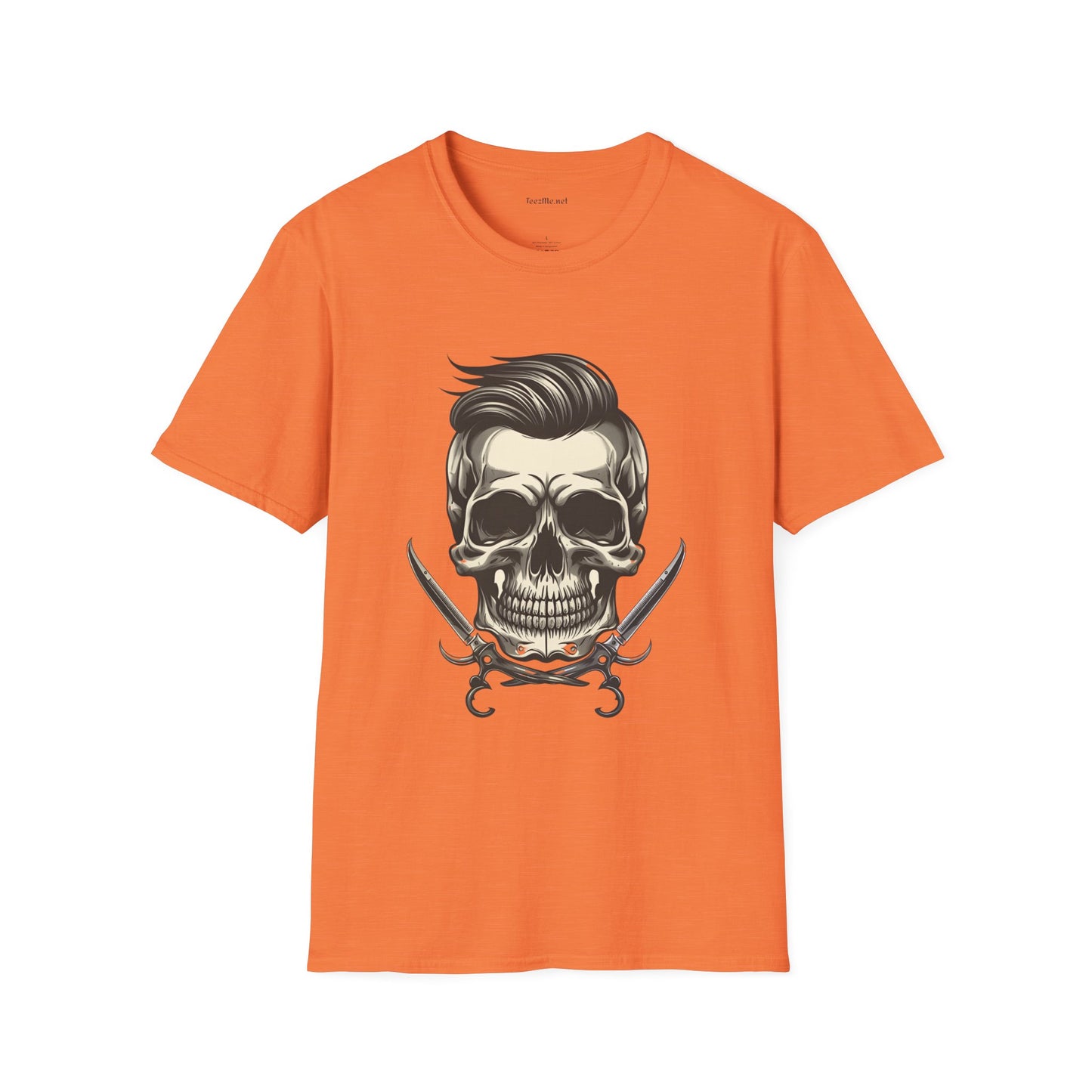 Vintage Hairstylist Unisex Softstyle T-Shirt 100% Cotton Graphic