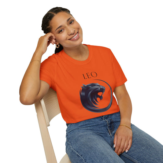 LEO - Unisex Softstyle T-Shirt 100% Cotton Graphic