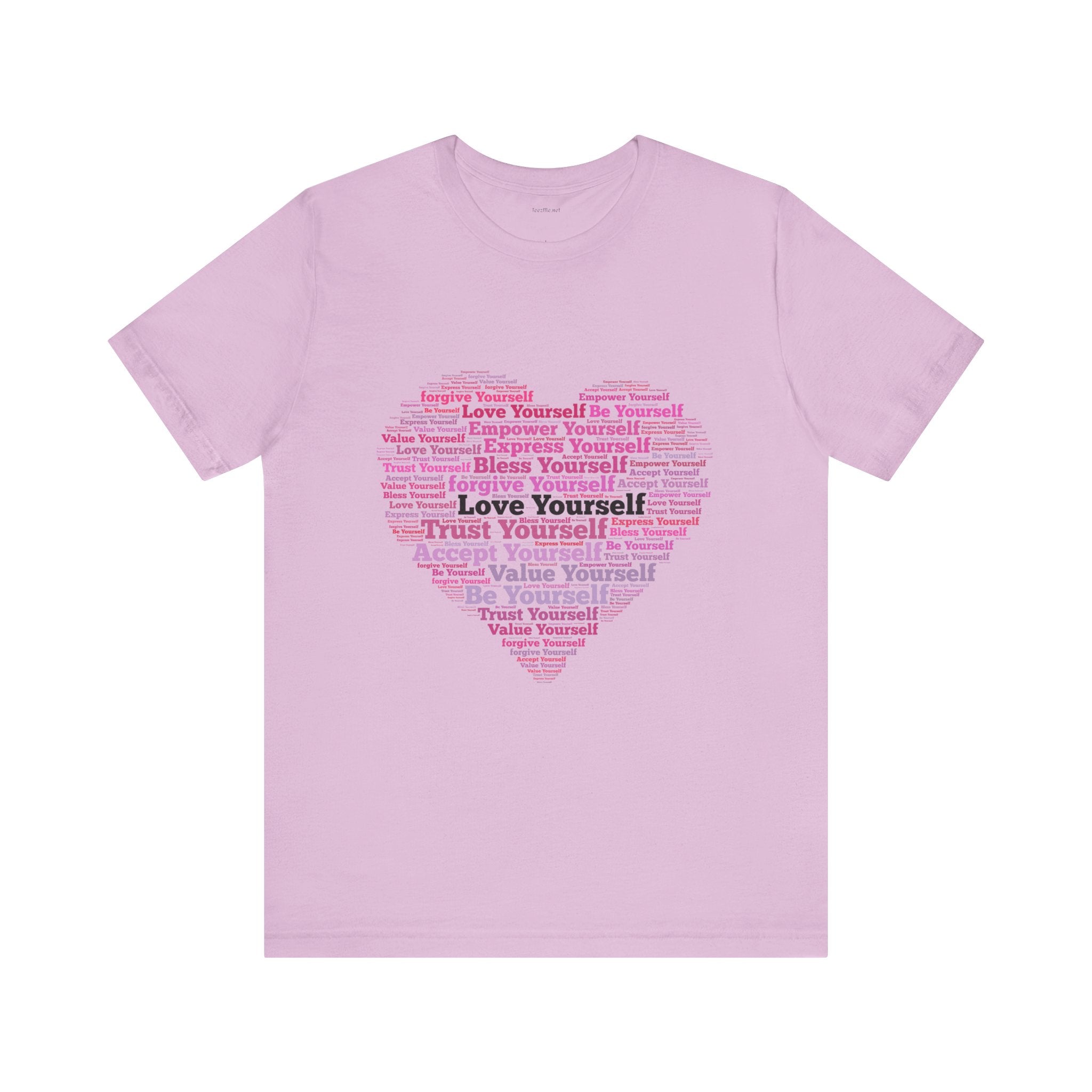 Love - Trust - Accept Yourself- Unisex Jersey Short Sleeve Tee