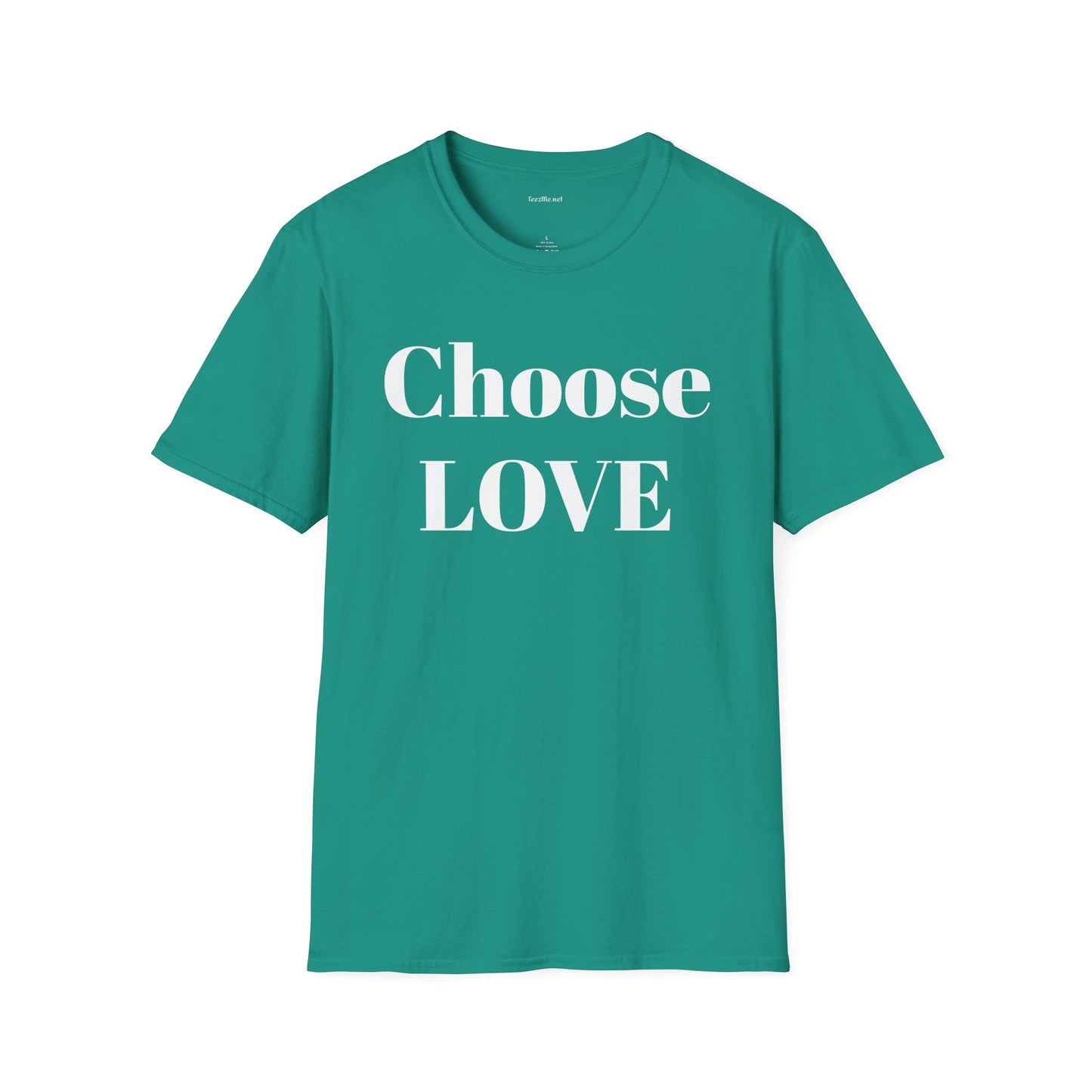 Choose Love - Unisex Softstyle T-Shirt 100% Cotton Graphic