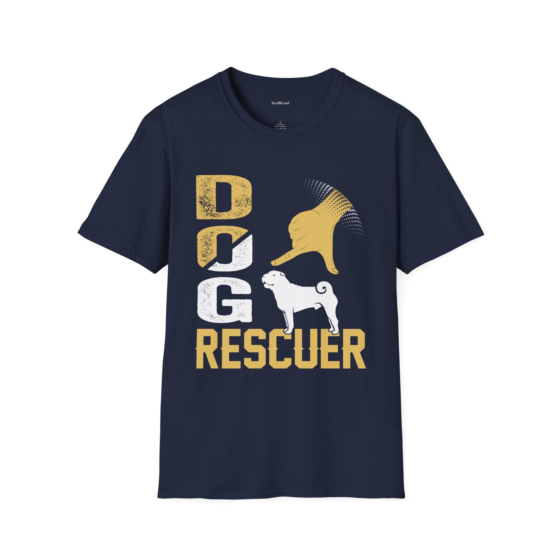 Dog Rescuer T-Shirt — Rescue Dog Adoption Advocate Tee