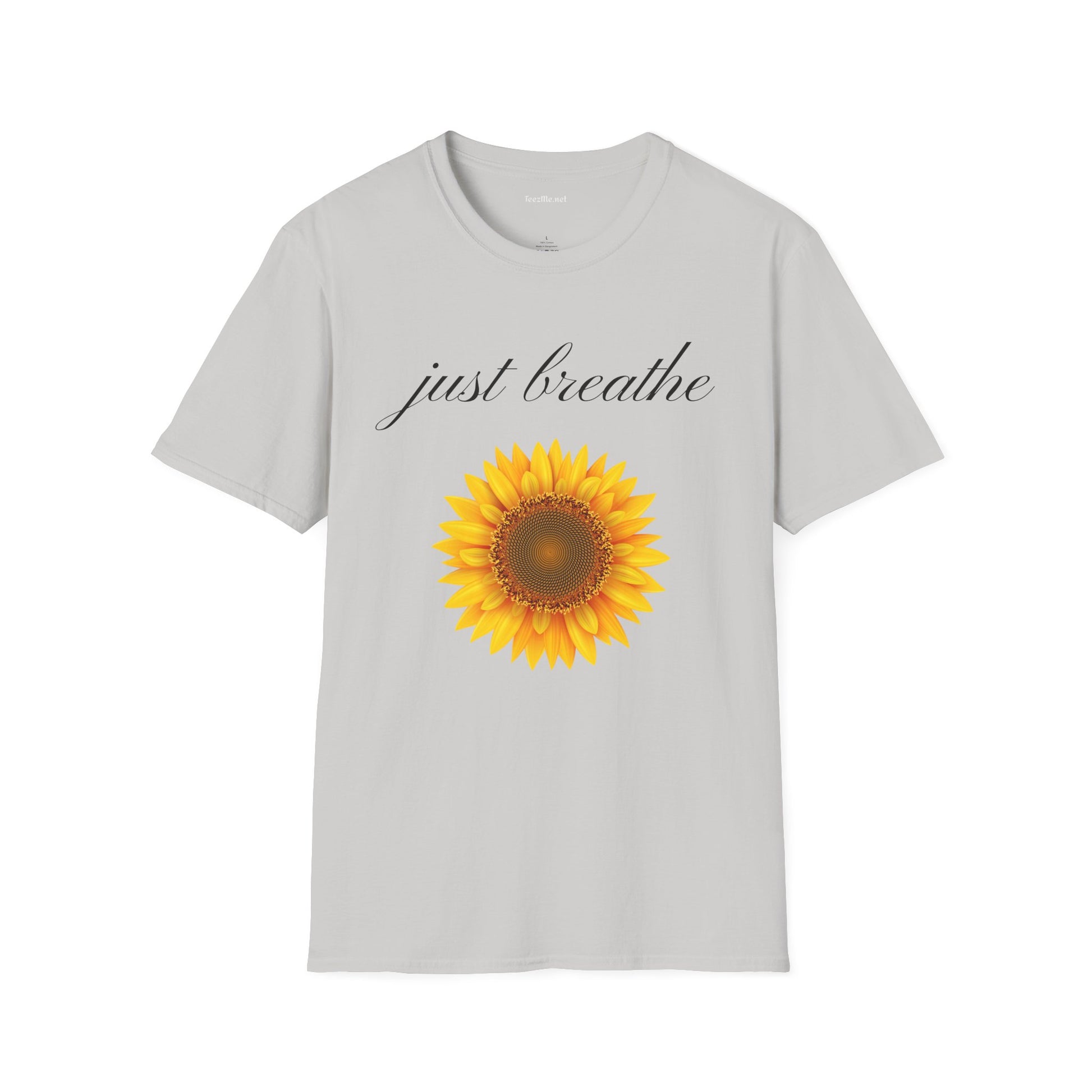 Just breathe - Unisex Softstyle T-Shirt 100% Cotton Graphic