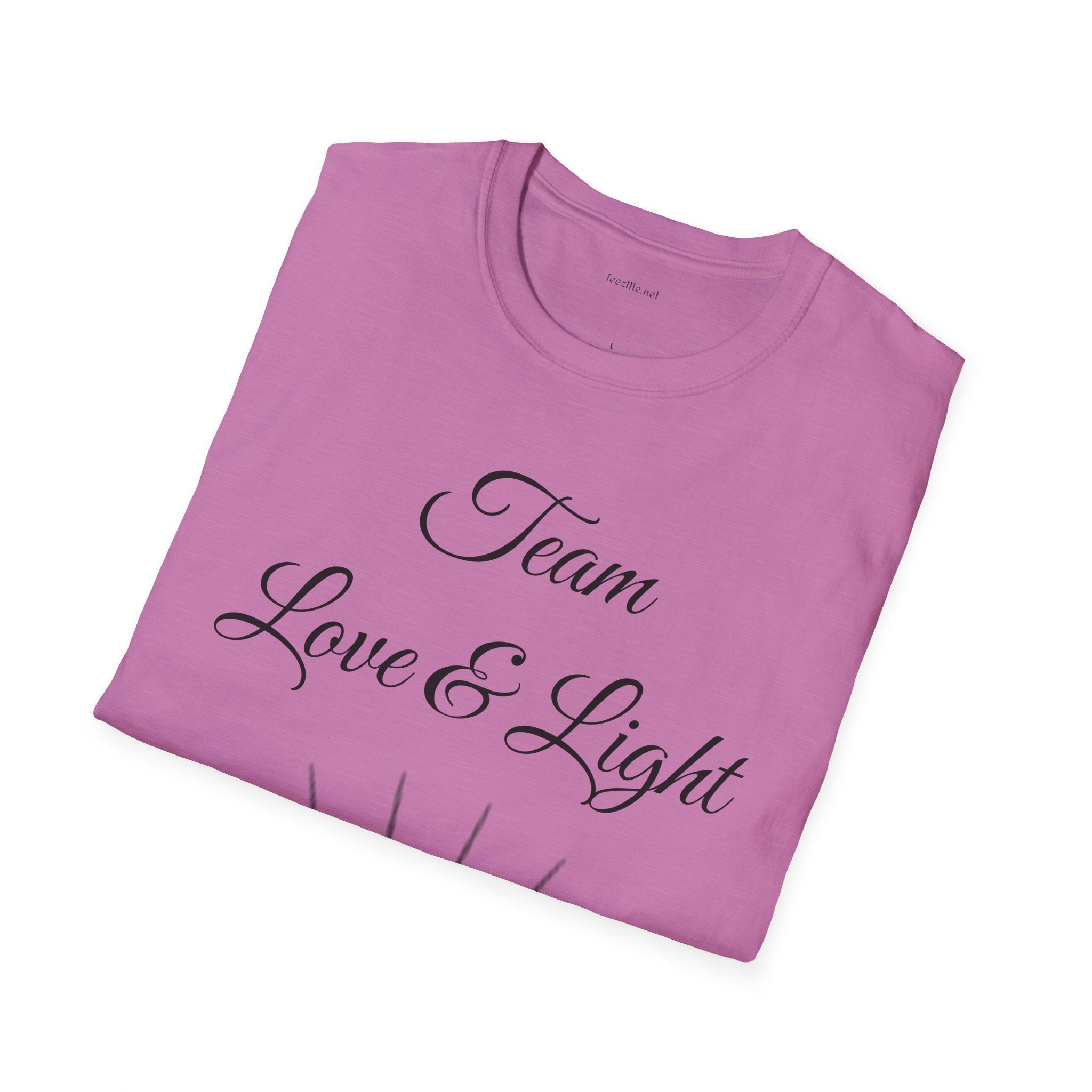 Team Love & Light - Unisex Softstyle T-Shirt 100% Cotton Graphic
