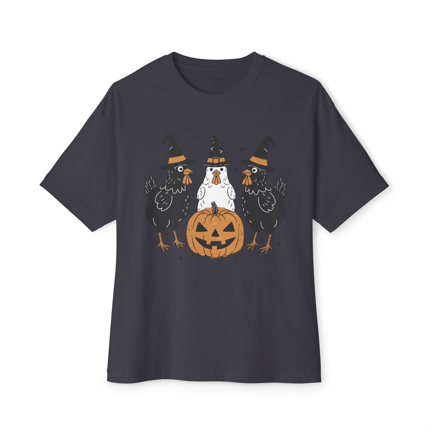 Witchy Chickens Unisex Oversized Boxy Tee