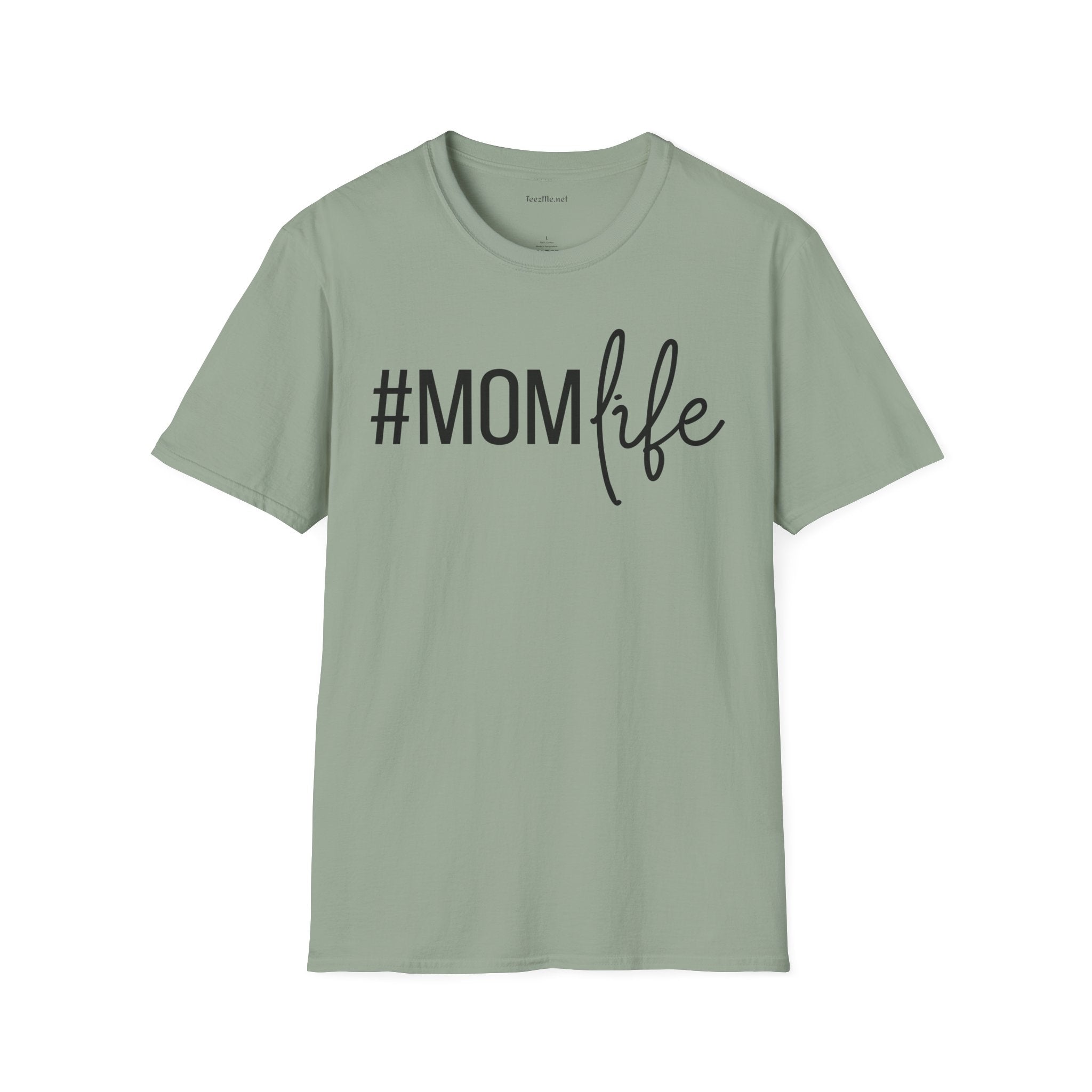 Mom Life 01 Unisex SoftStyle T-Shirt 100% Cotton Graphic