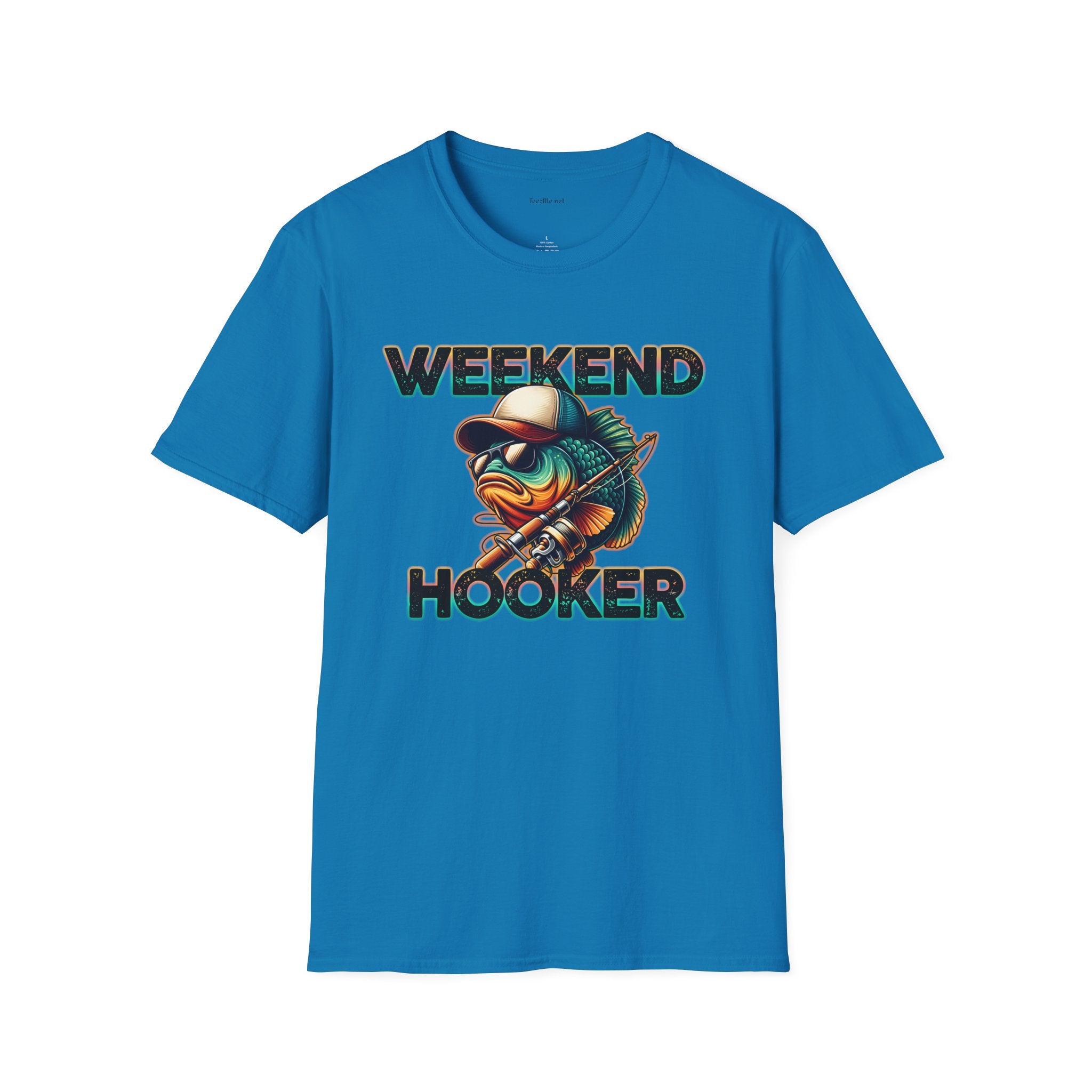Weekend Hooker  - Unisex Softstyle T-Shirt 100% Cotton Graphic