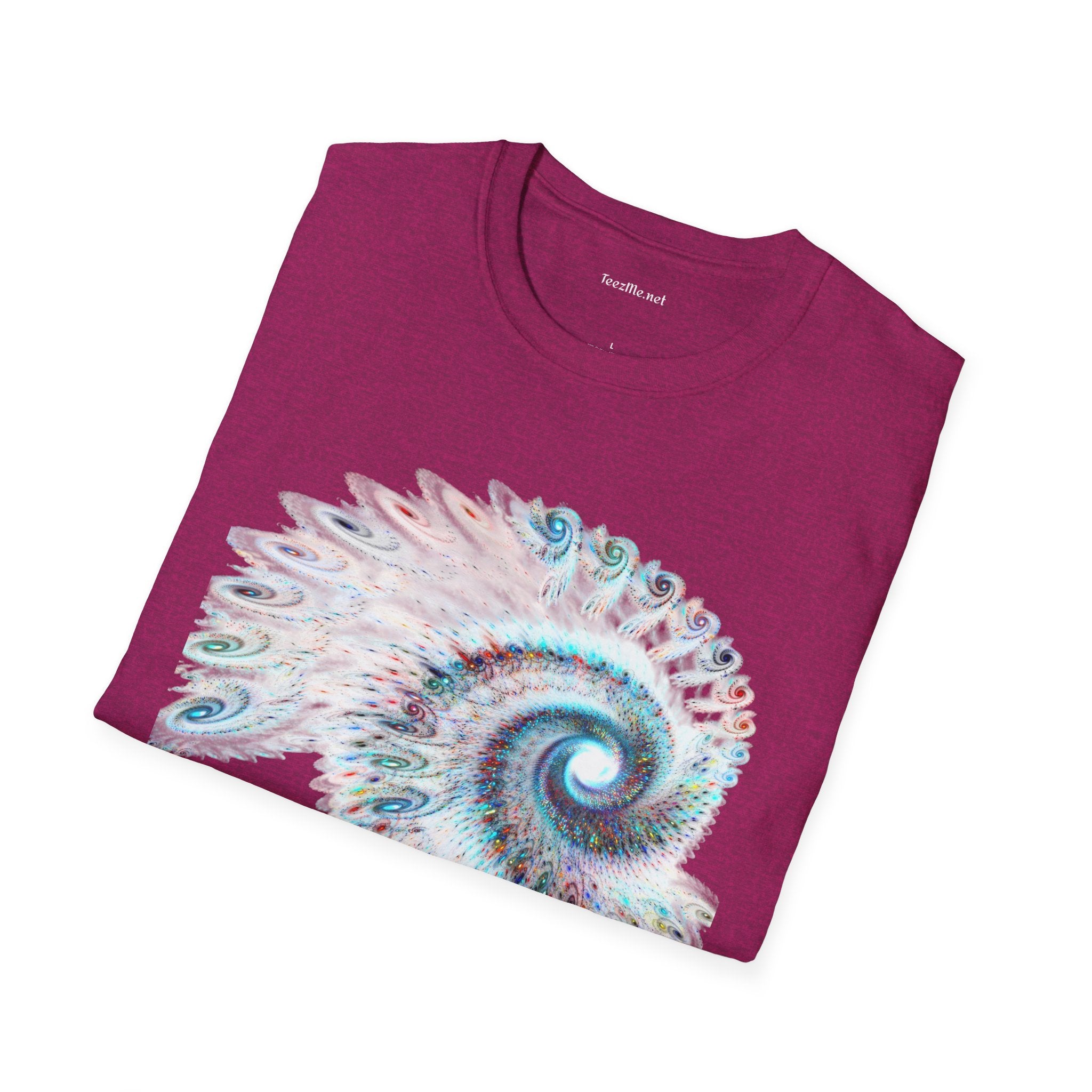 Abstract Spiral - Unisex  Softstyle T-Shirt 100% Cotton Graphic