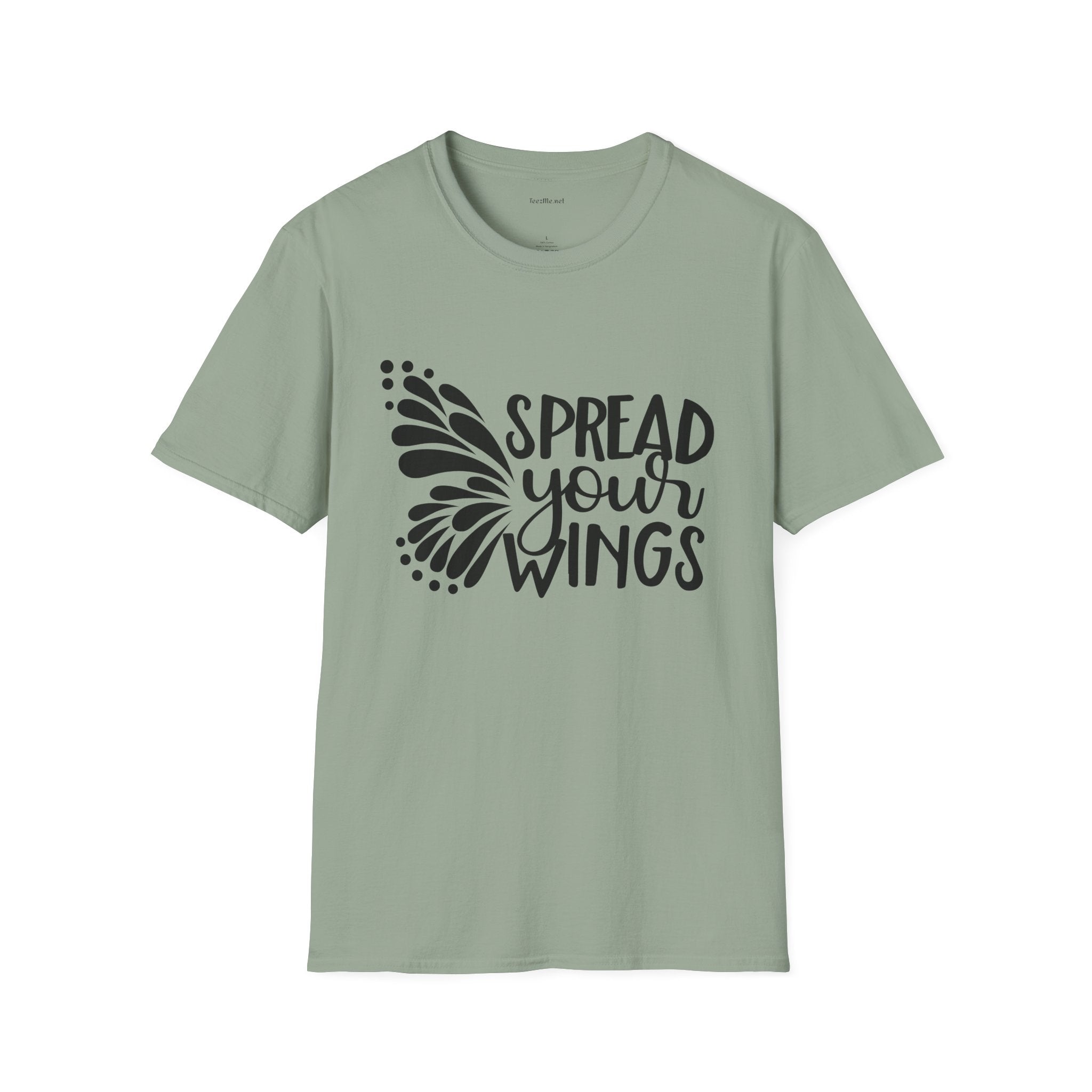 Spread Your Wings T-Shirt — Inspirational Women’s Motivational Tee
