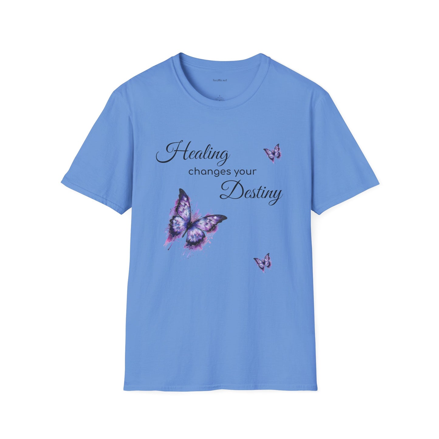 Healing changes your Destiny Unisex Softstyle T-Shirt 100% Cotton Graphic