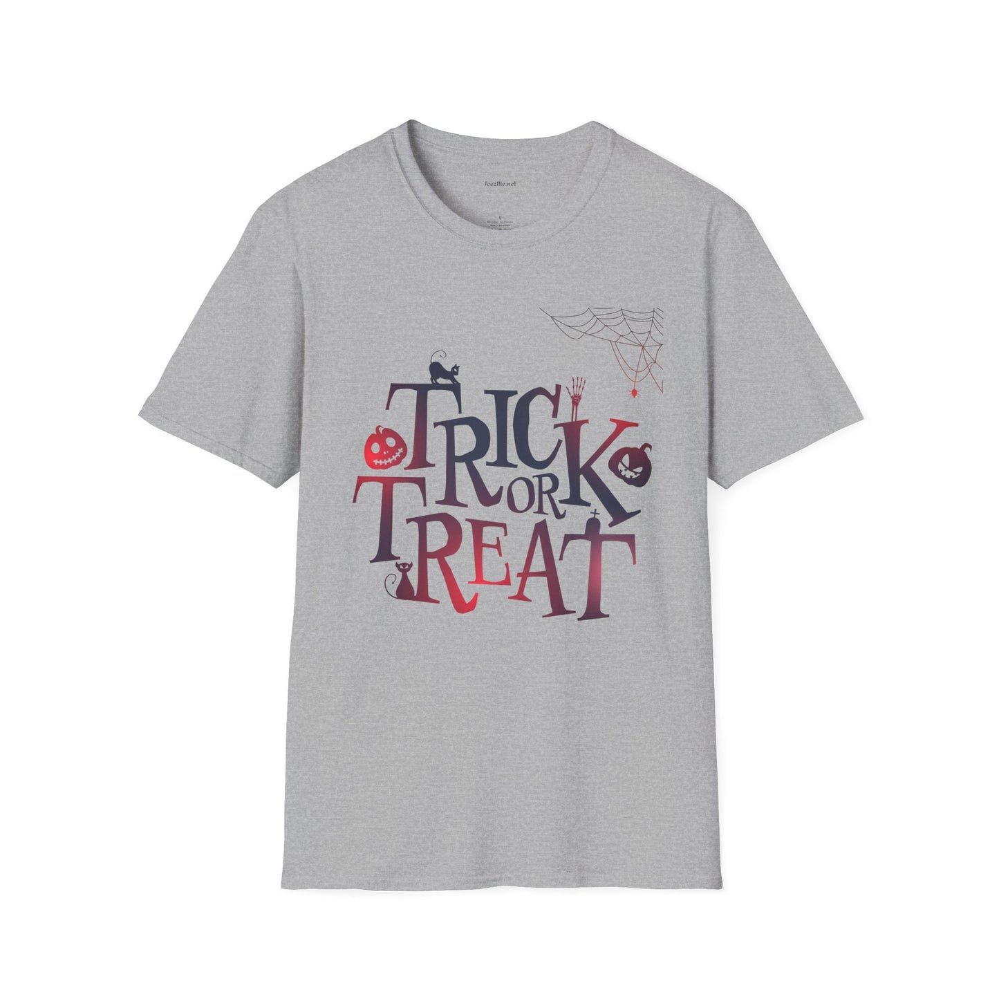 Trick or Treat - Unisex Softstyle T-Shirt 100% Cotton Graphic