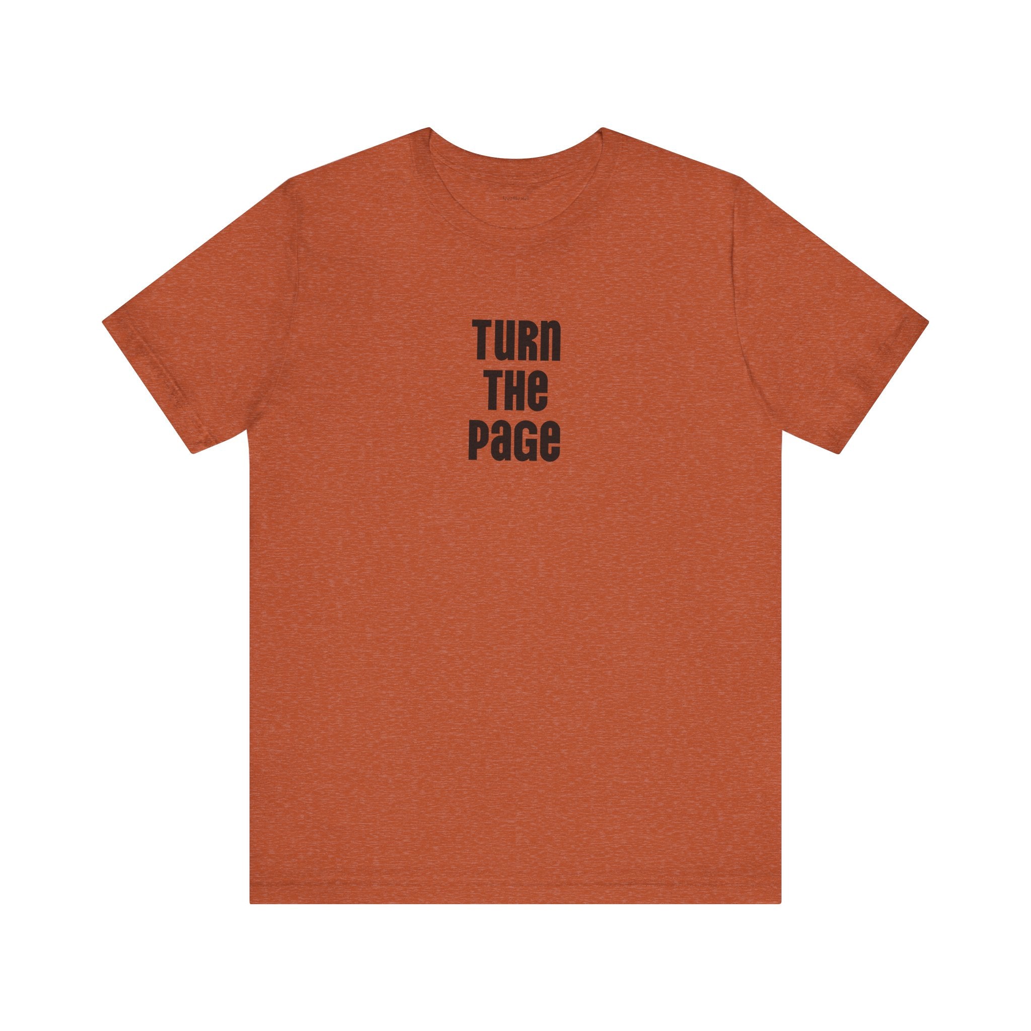Turn the Page - Unisex Jersey Short Sleeve Tee