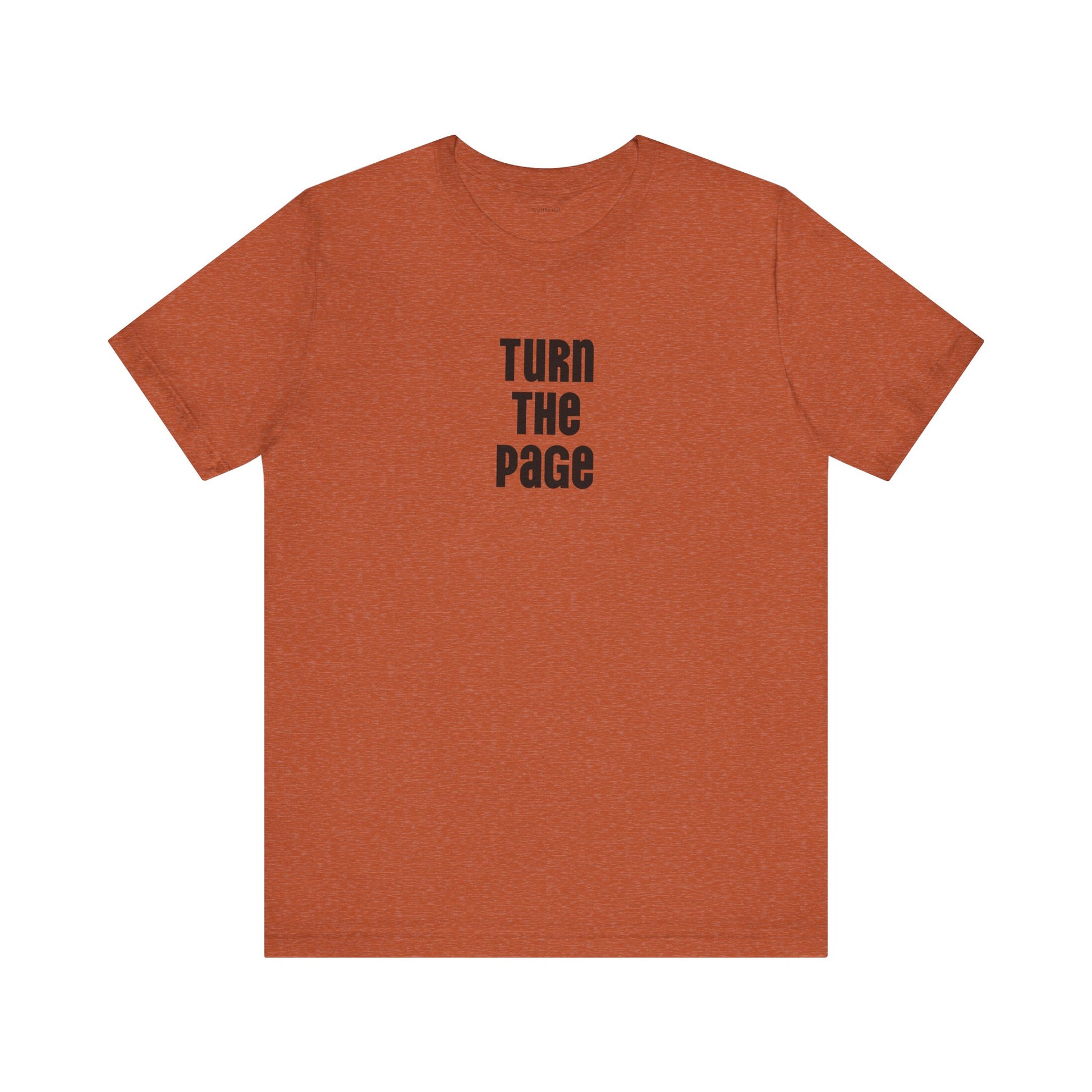 Turn the Page - Unisex Jersey Short Sleeve Tee