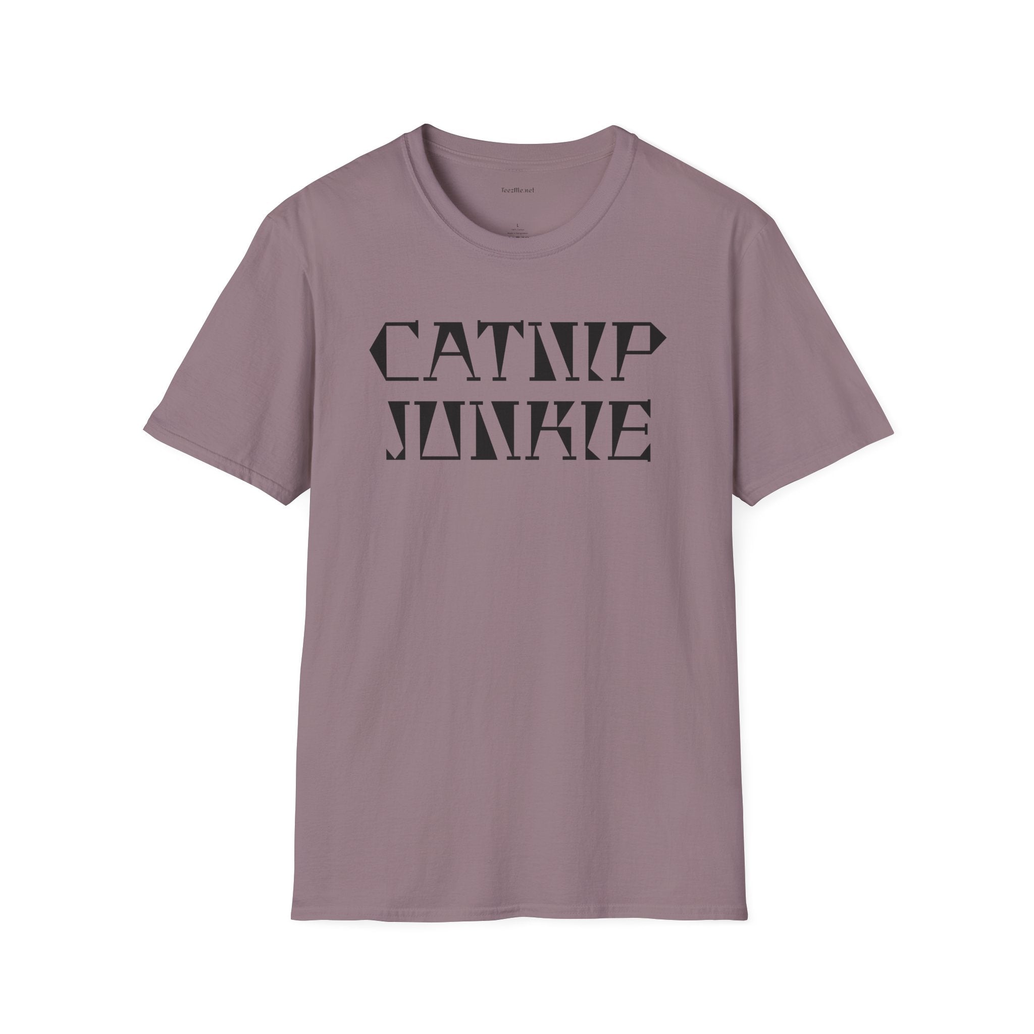 Catnip Junkie - Unisex Softstyle T-Shirt 100% Cotton Graphic