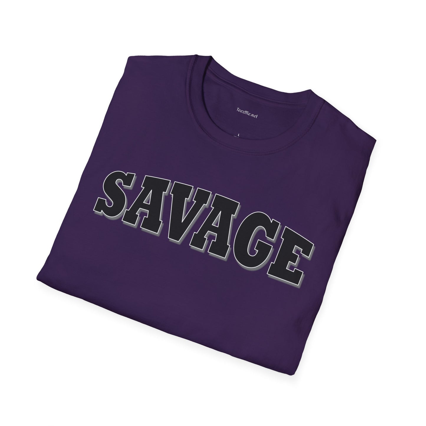 SAVAGE - Unisex Softstyle T-Shirt 100% Cotton Graphic