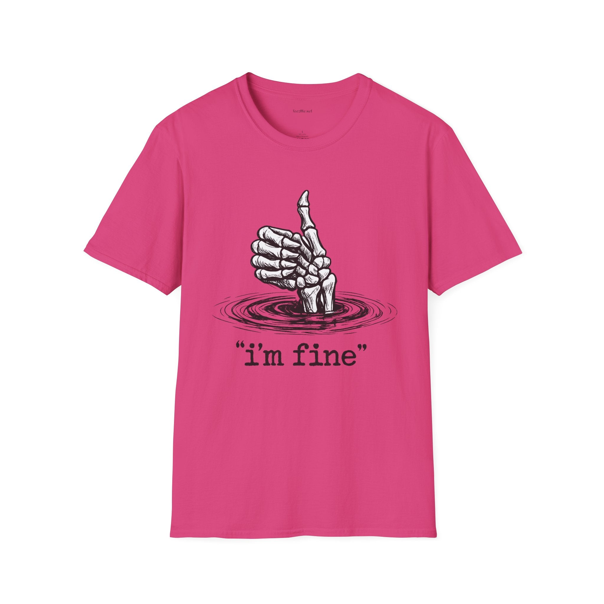 I'm Fine Skeleton Thumbs Up T-Shirt