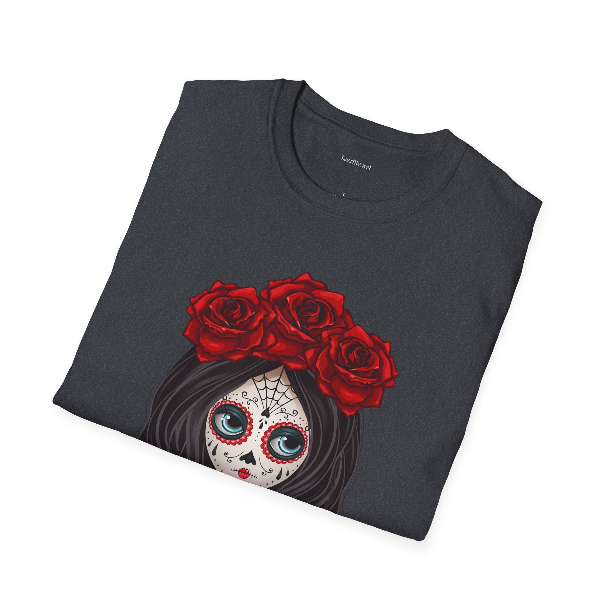Zombie Girl - Unisex Softstyle T-Shirt 100% Cotton Graphic