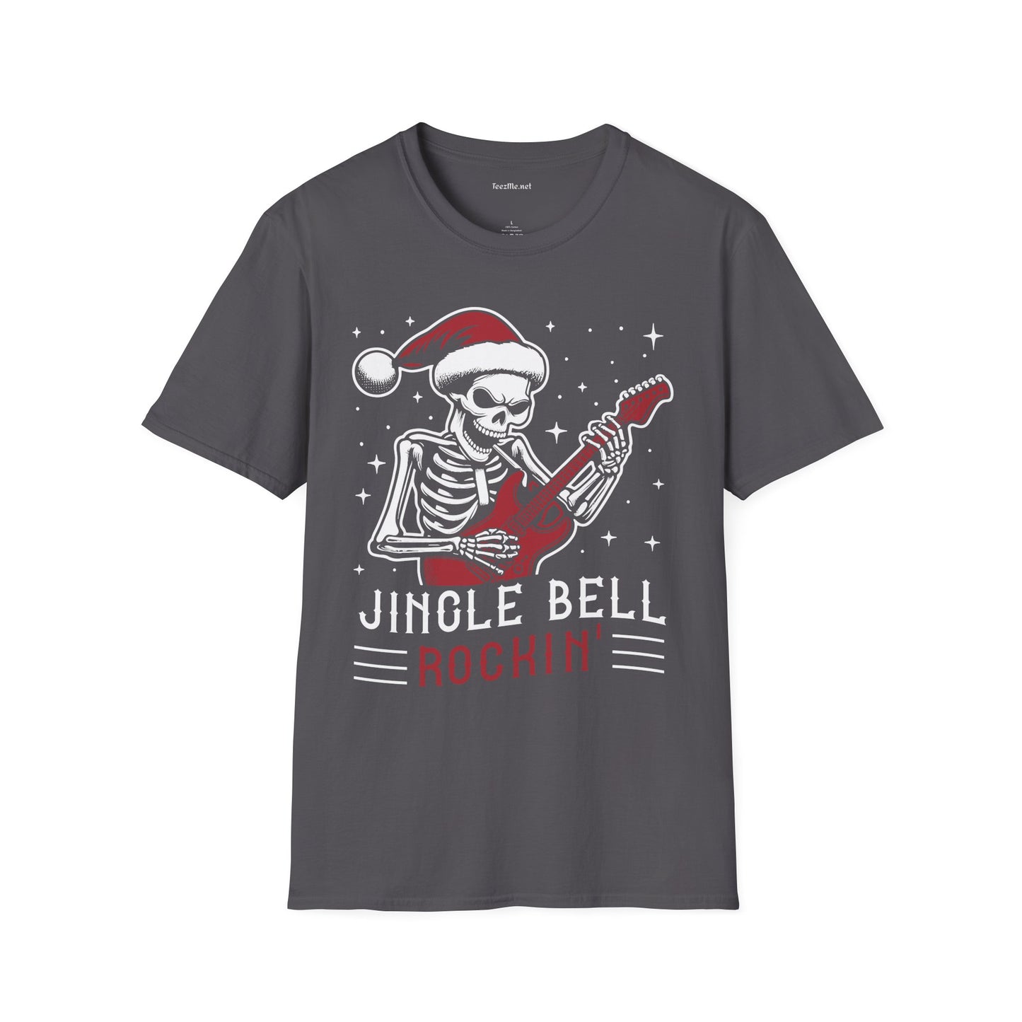 Jingle Bell Rockin' Unisex Softstyle T-Shirt 100% Cotton Graphic
