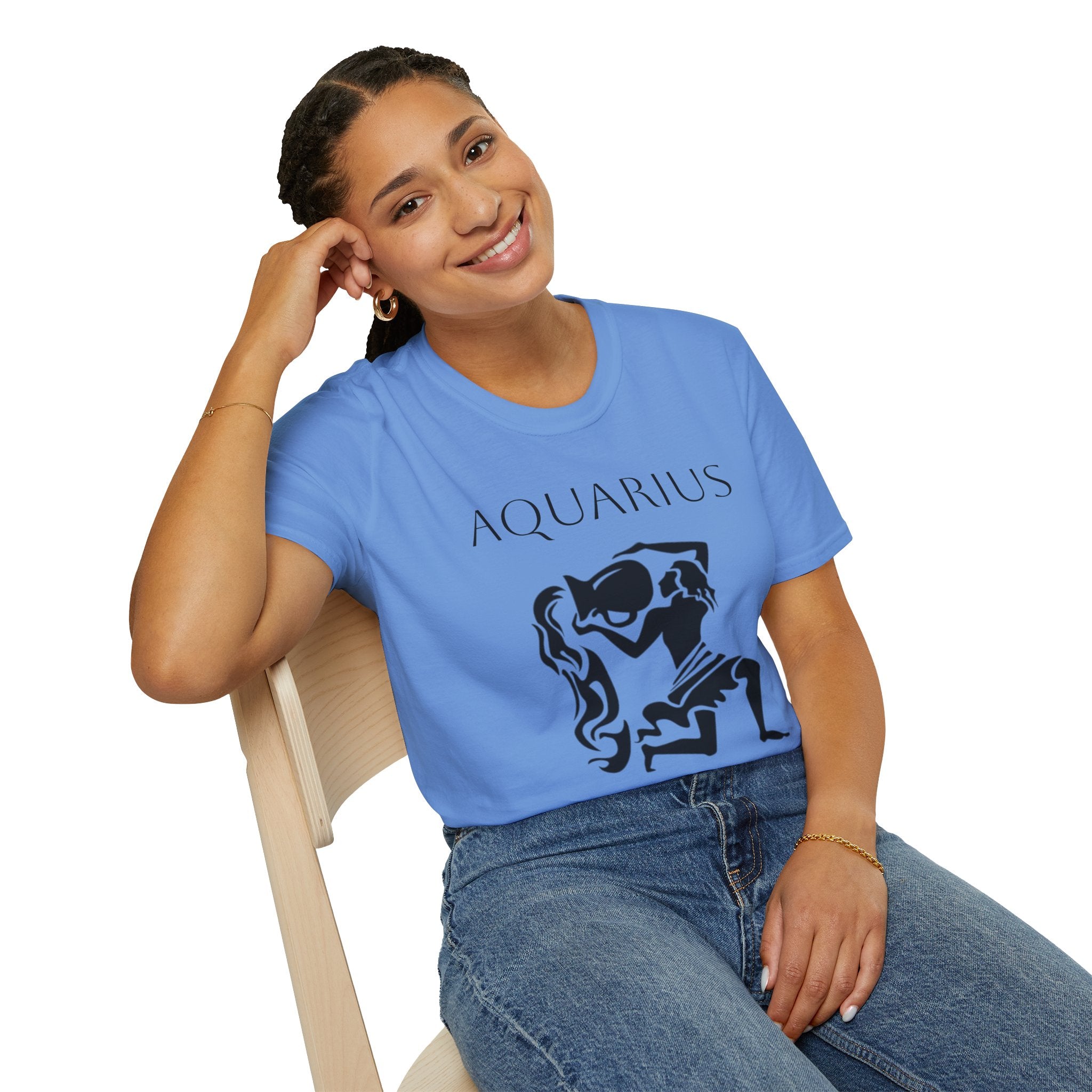 AQUARIUS - Unisex Softstyle T-Shirt 100% Cotton Graphic