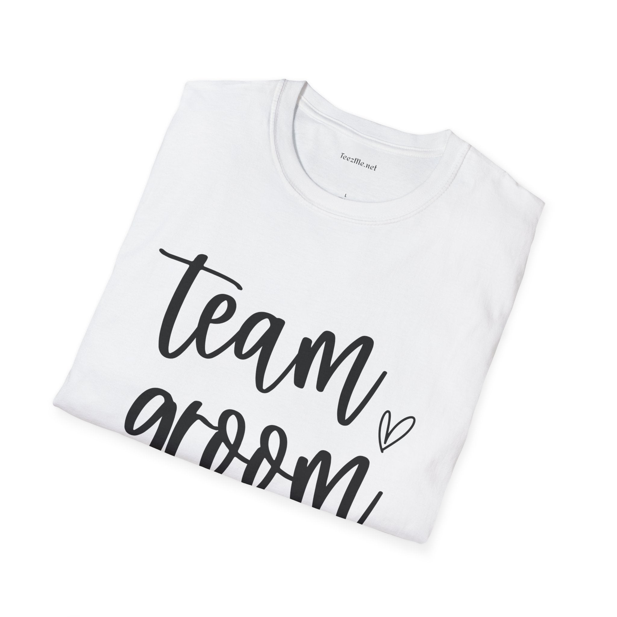Team Groom Unisex Softstyle T-Shirt 100% Cotton Graphic Bridal Party