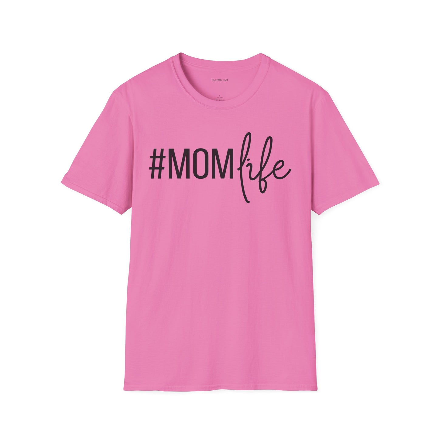 Mom Life 01 Unisex SoftStyle T-Shirt 100% Cotton Graphic
