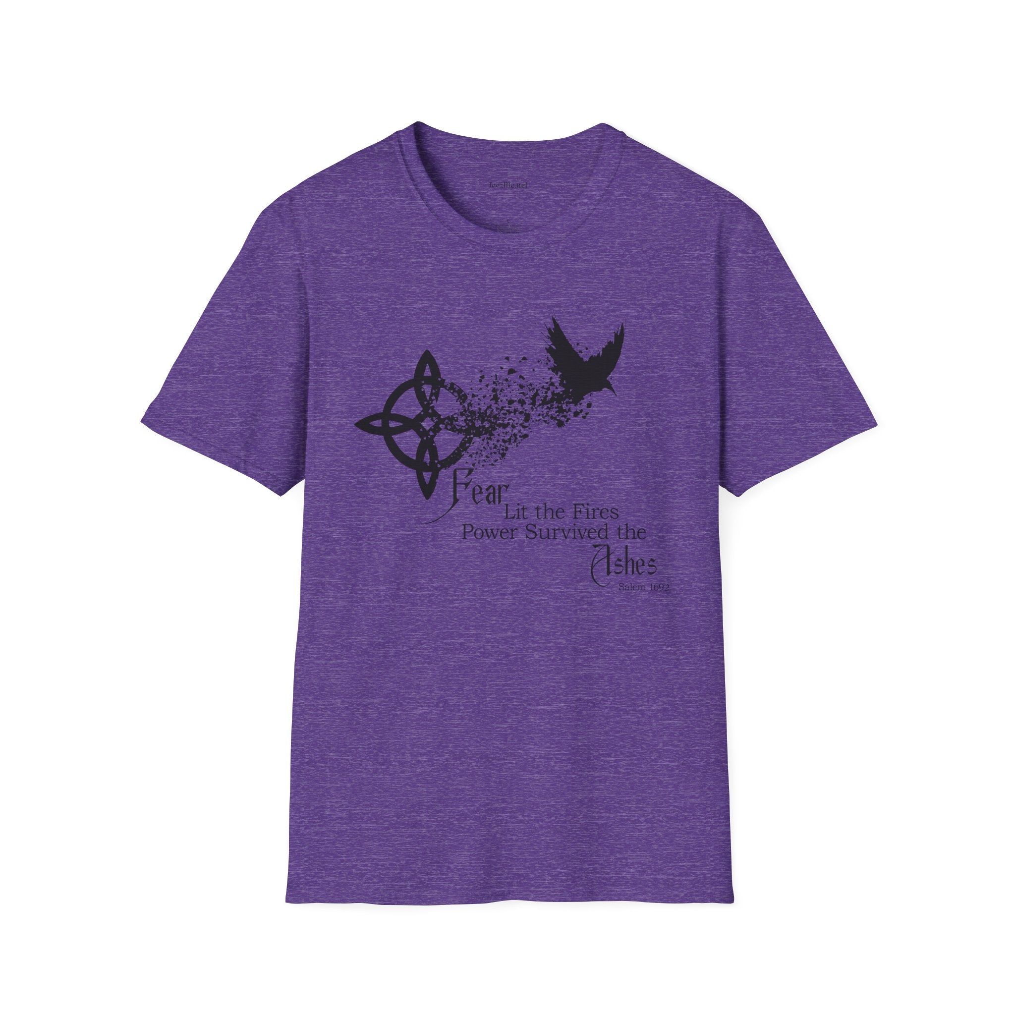 Fear Lit the Fires Unisex SoftStyle T-Shirt 100% Cotton Graphic