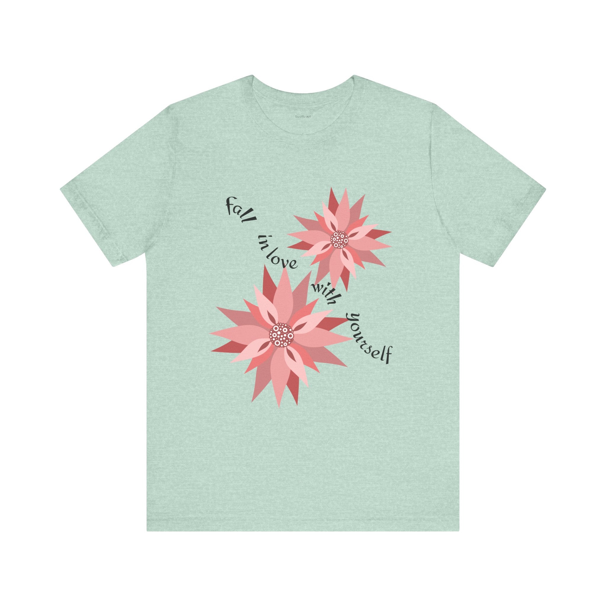 Fall in love with yourself - Unisex Jersey Short Sleeve Tee