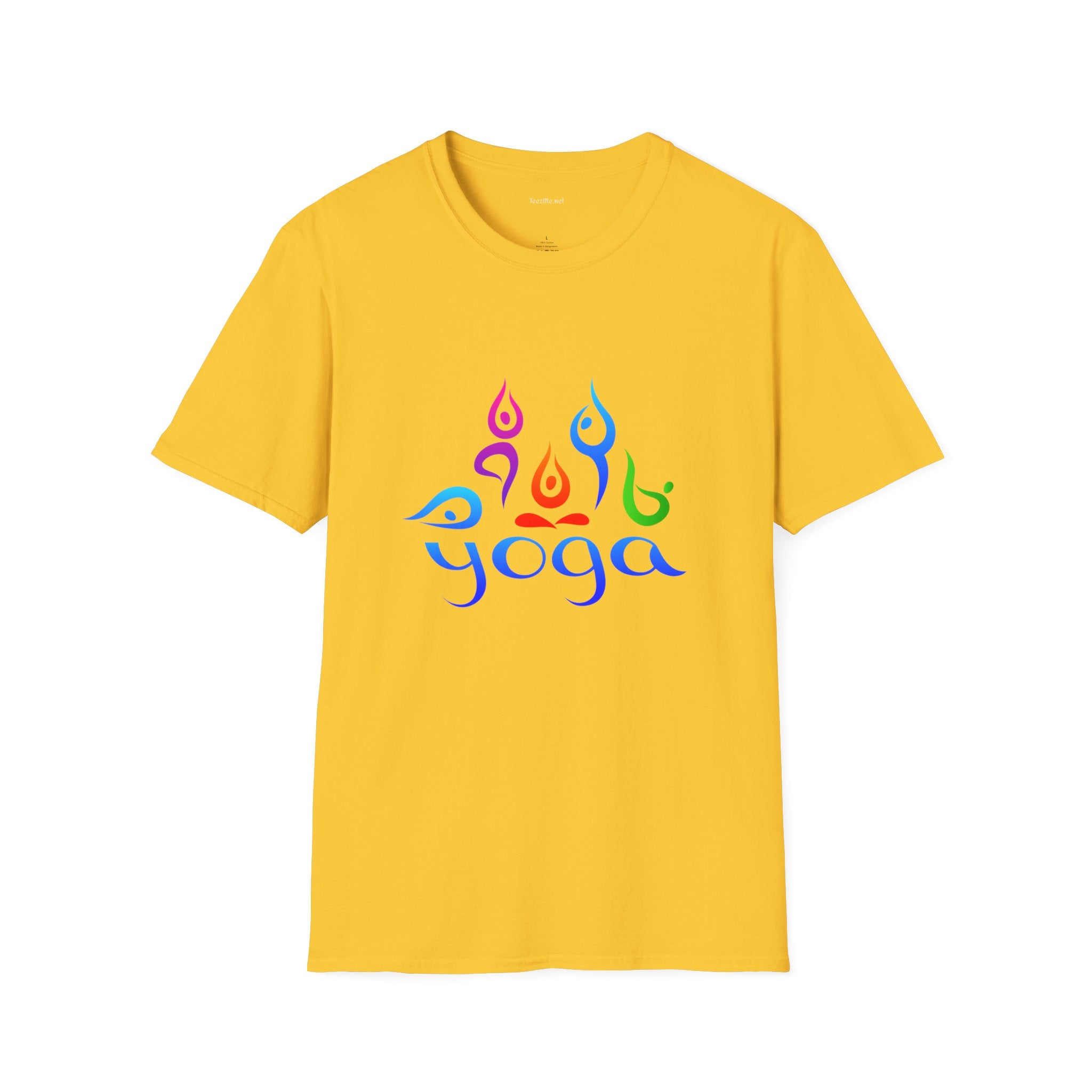YOGA - Unisex Softstyle T-Shirt 100% Cotton Graphic