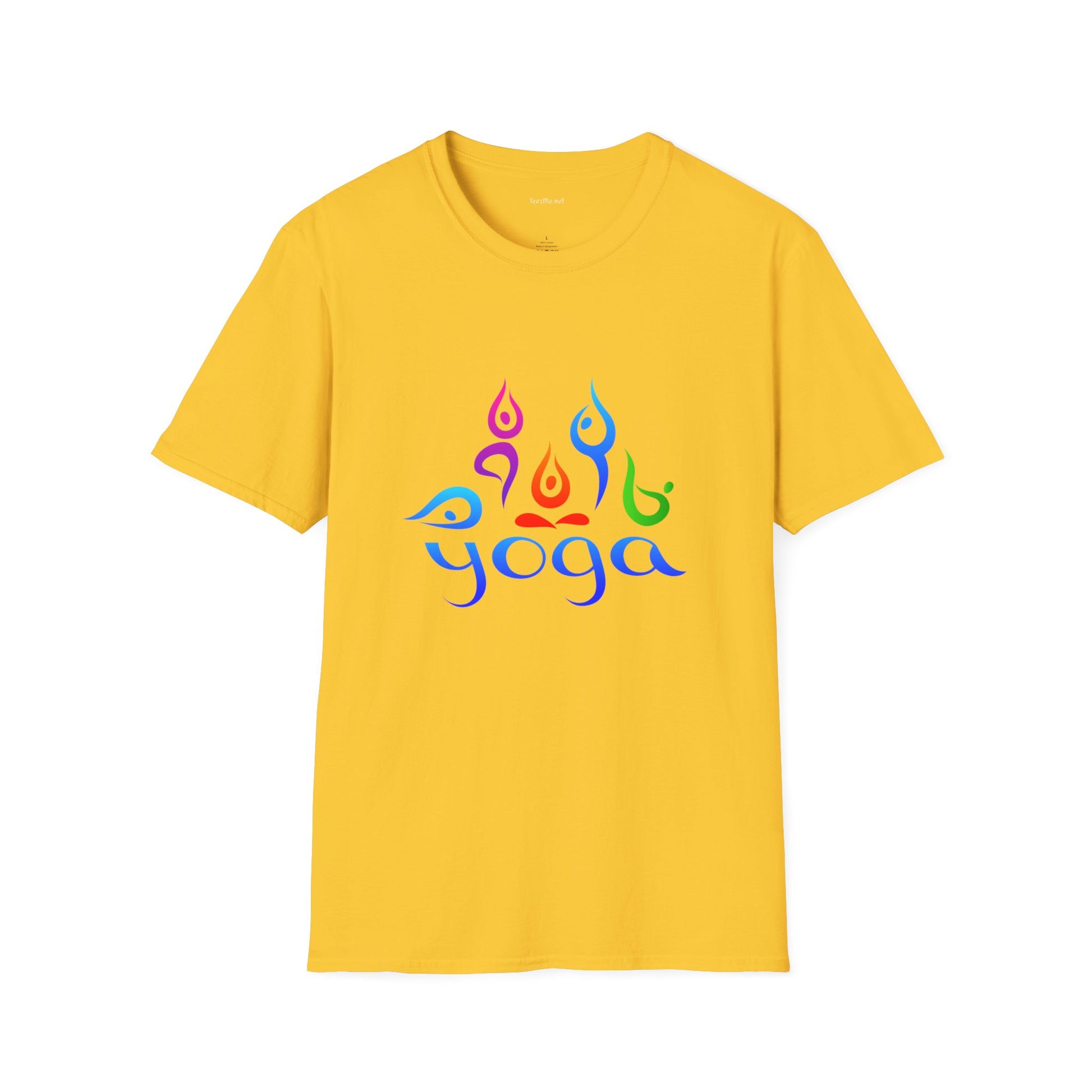 YOGA - Unisex Softstyle T-Shirt 100% Cotton Graphic