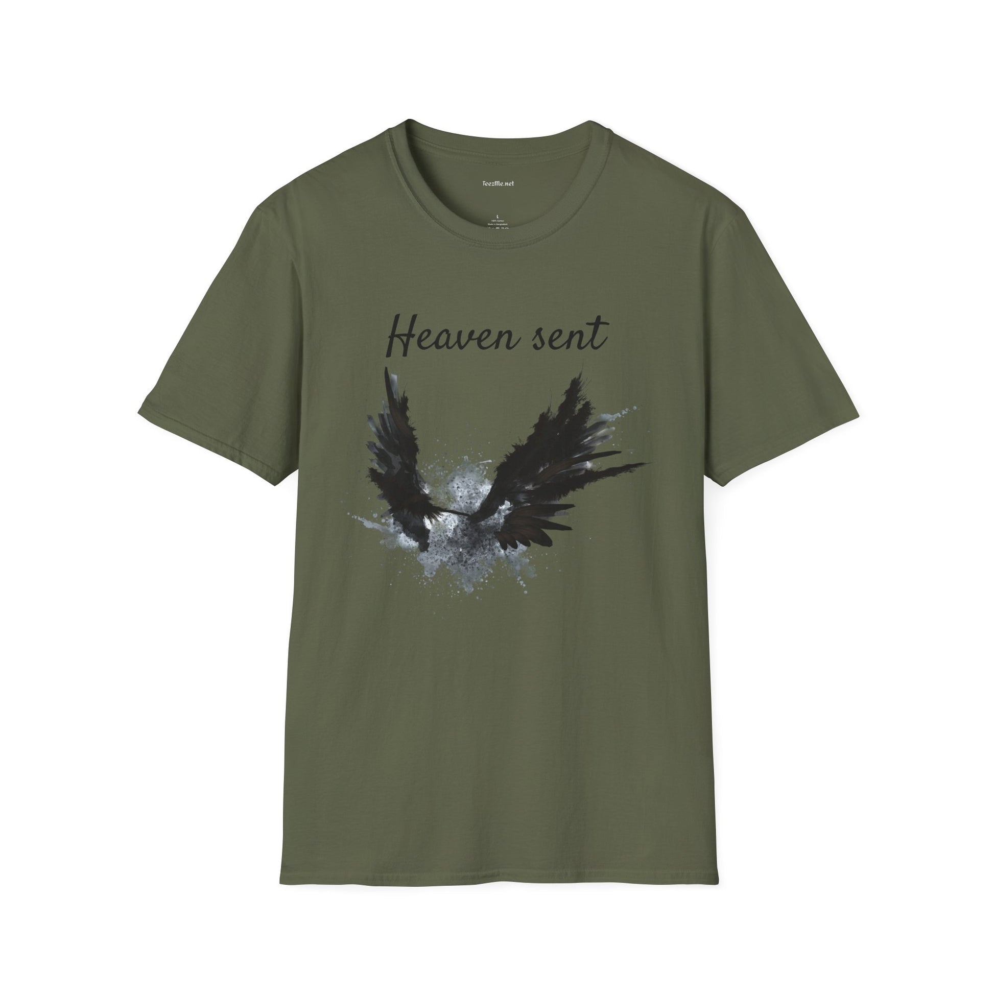 Heaven Sent - Unisex Softstyle T-Shirt 100% Cotton Graphic