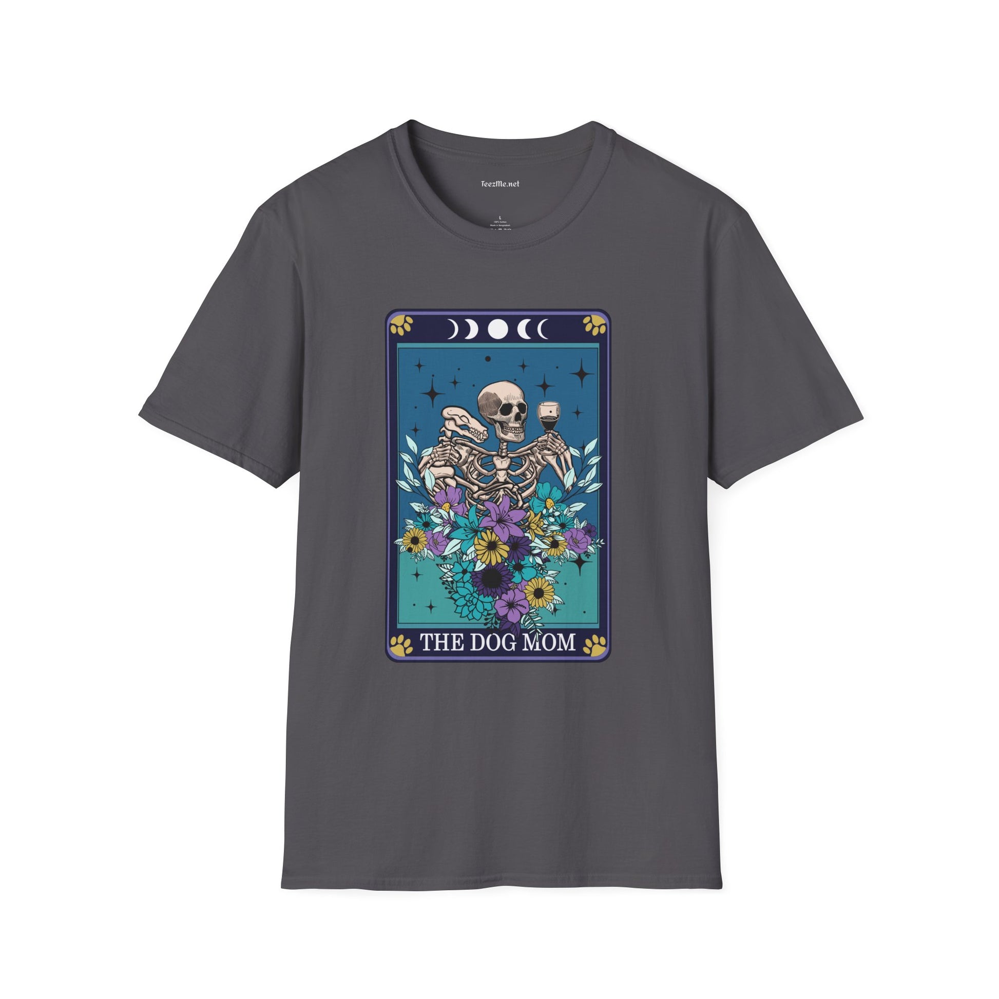 The Dog Mom Unisex Softstyle T-Shirt 100% Cotton #tarot