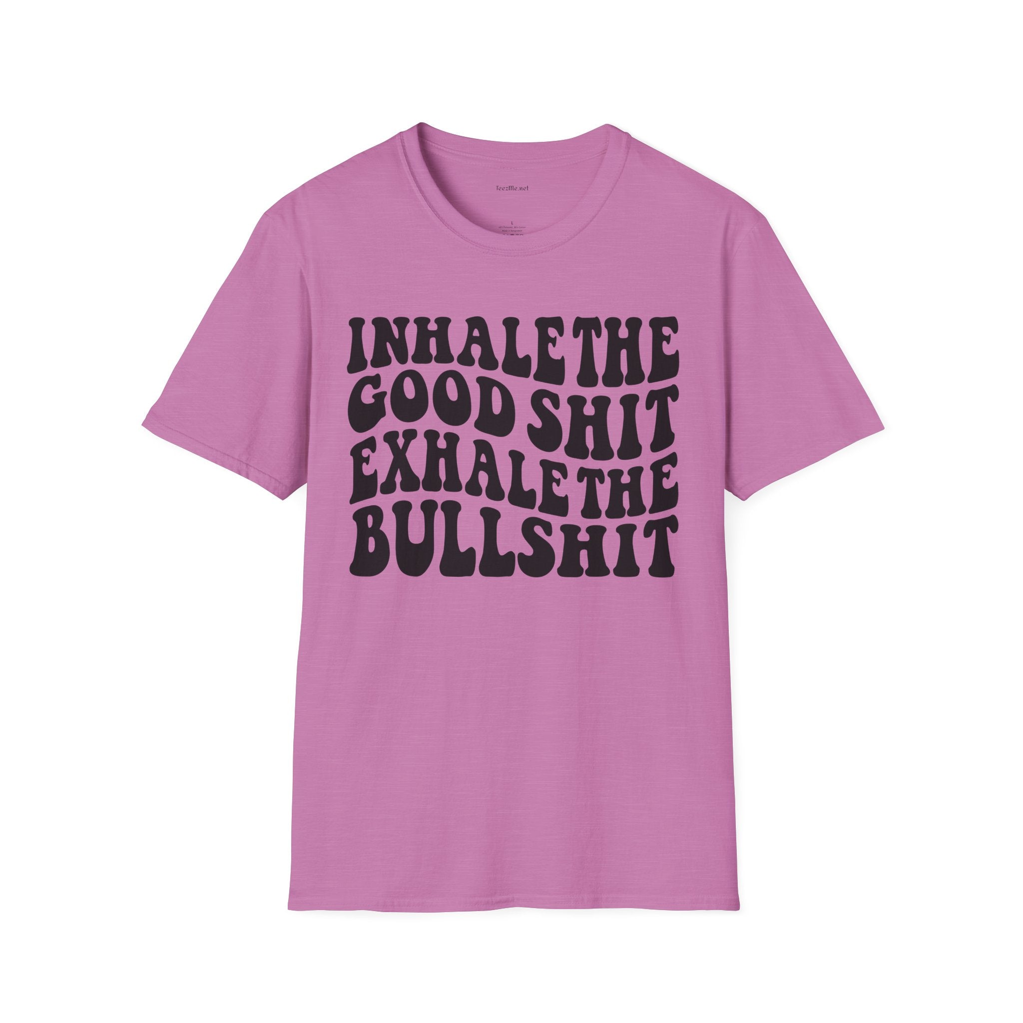 Inhale the Good - Unisex Softstyle T-Shirt 100% Cotton Graphic