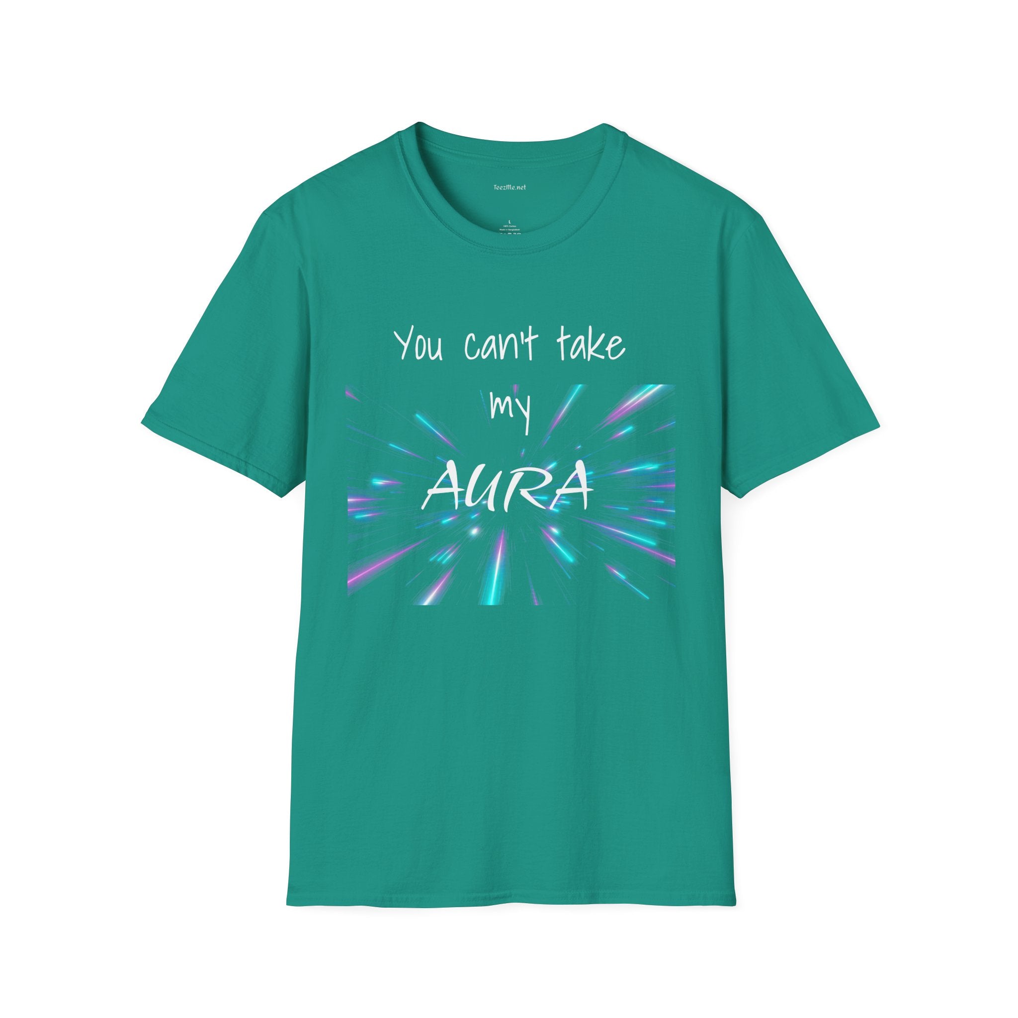 You can't take my AURA - Unisex Softstyle T-Shirt 100% Cotton Graphic