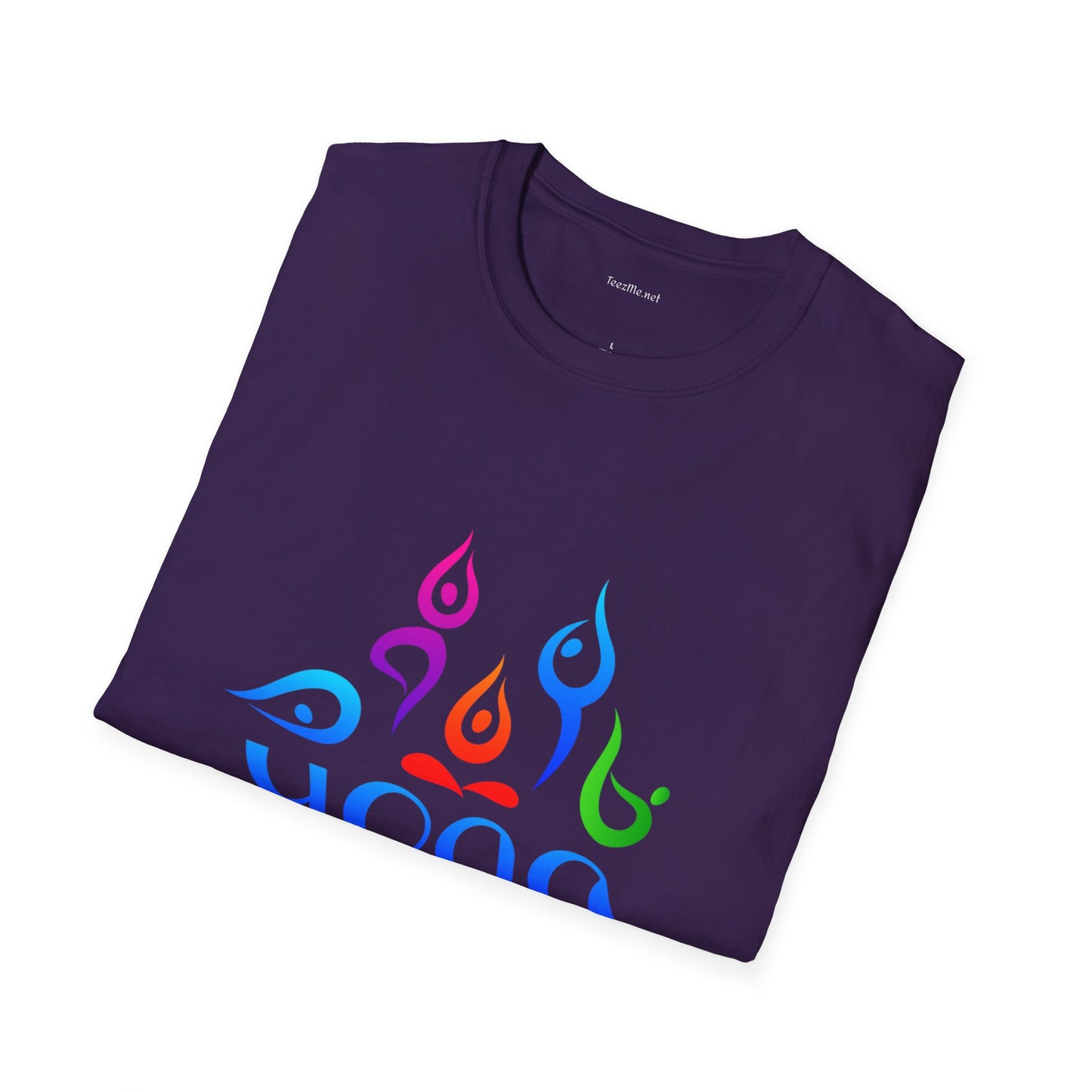 YOGA - Unisex Softstyle T-Shirt 100% Cotton Graphic