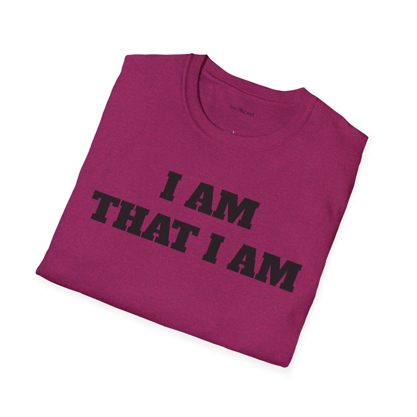 I AM THAT I AM - Unisex Softstyle T-Shirt 100% Cotton Graphic